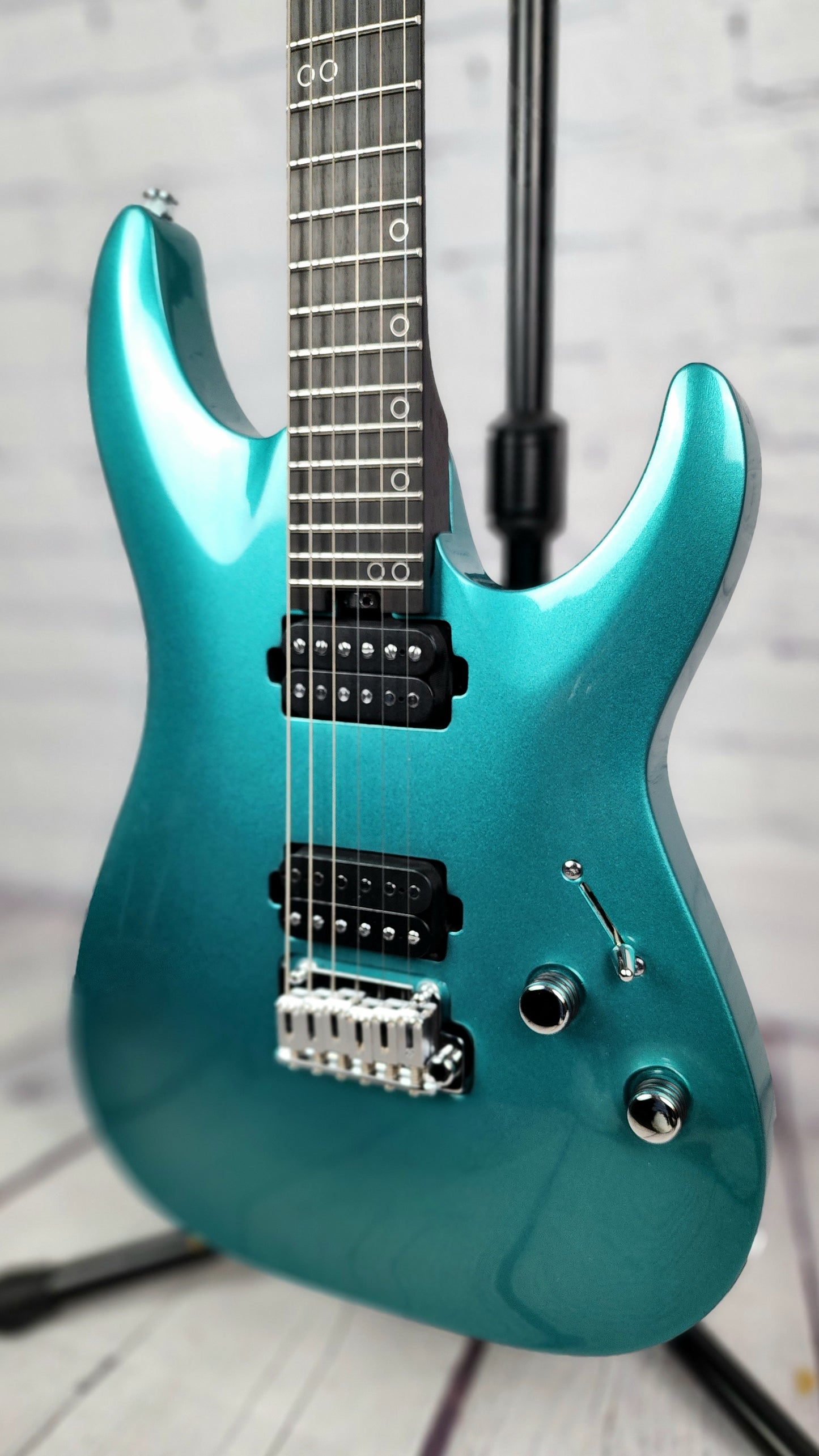 Schecter Aaron Marshall AM-6 Tremolo Electric Guitar Arctic Jade