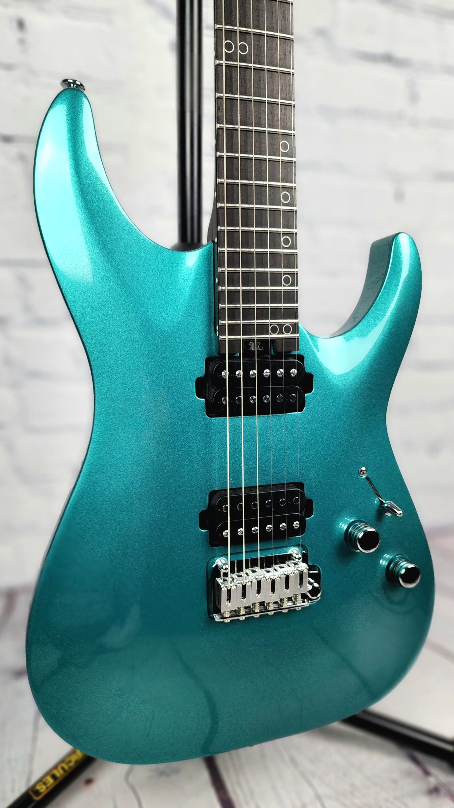 Schecter Aaron Marshall AM-6 Tremolo Electric Guitar Arctic Jade