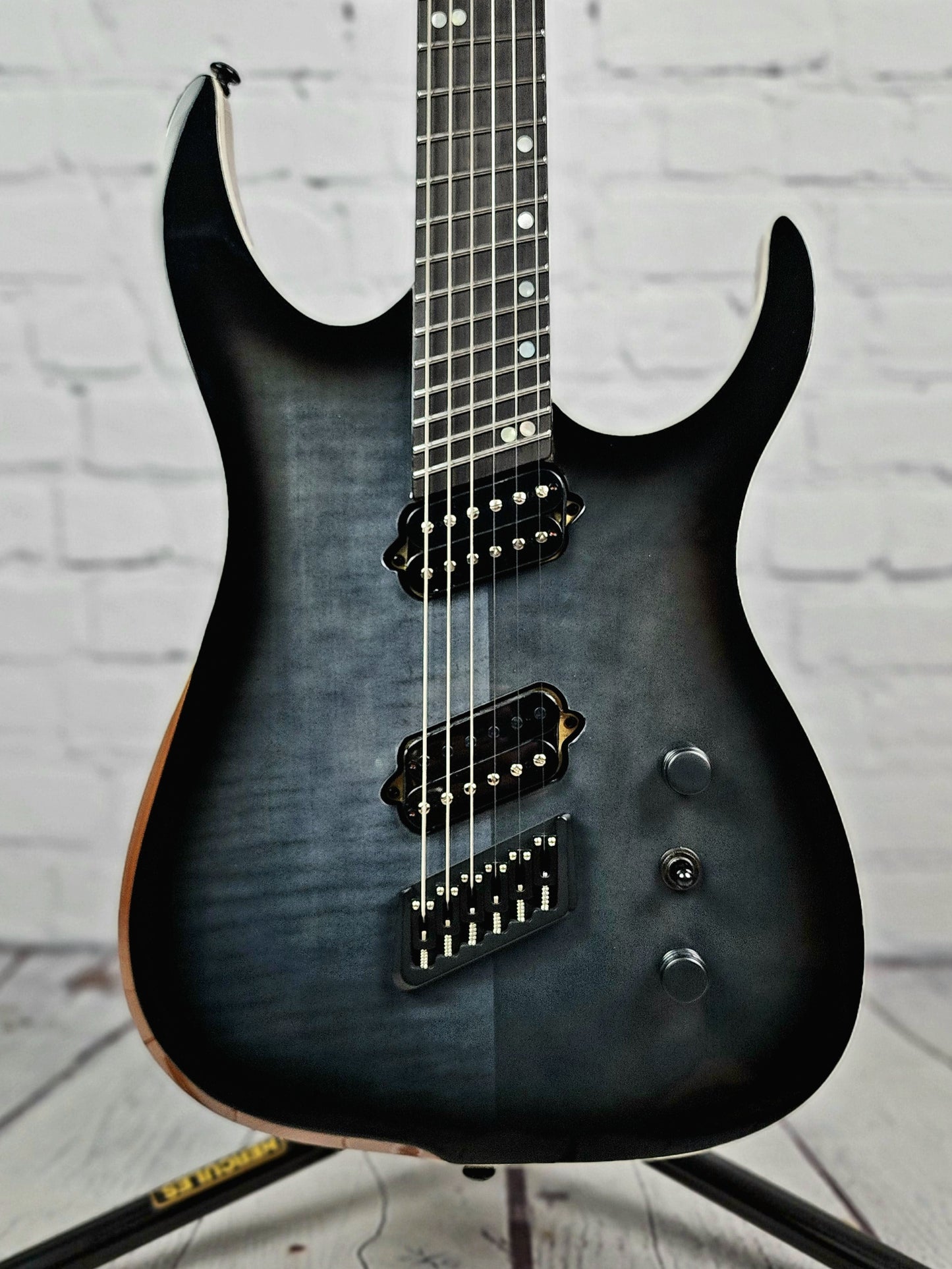 Ormsby Guitars Hype GTR 6 String Electric Guitar Multiscale Dahlia Black RUN 16