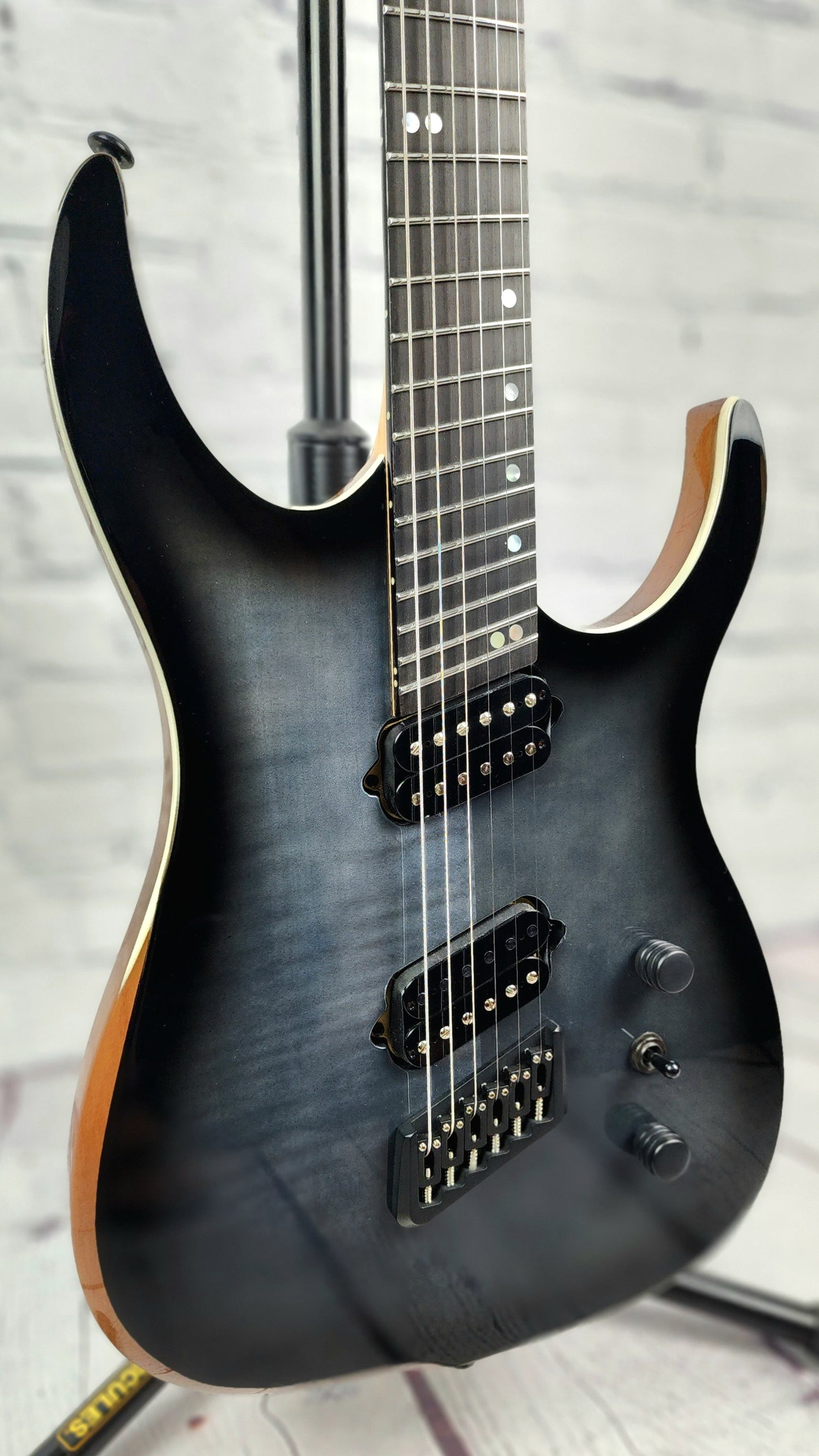 Ormsby Guitars Hype GTR 6 String Electric Guitar Multiscale Dahlia Black RUN 16