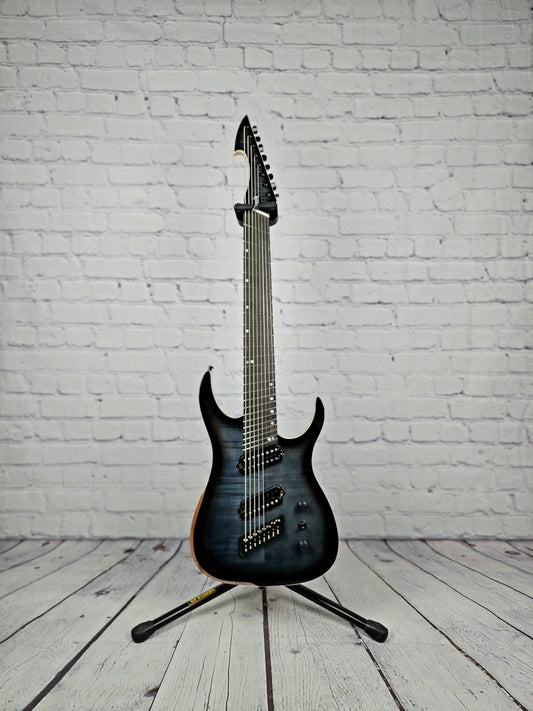 Ormsby Guitars Hype GTR 8 String Electric Guitar Multiscale Dahlia Black RUN 16