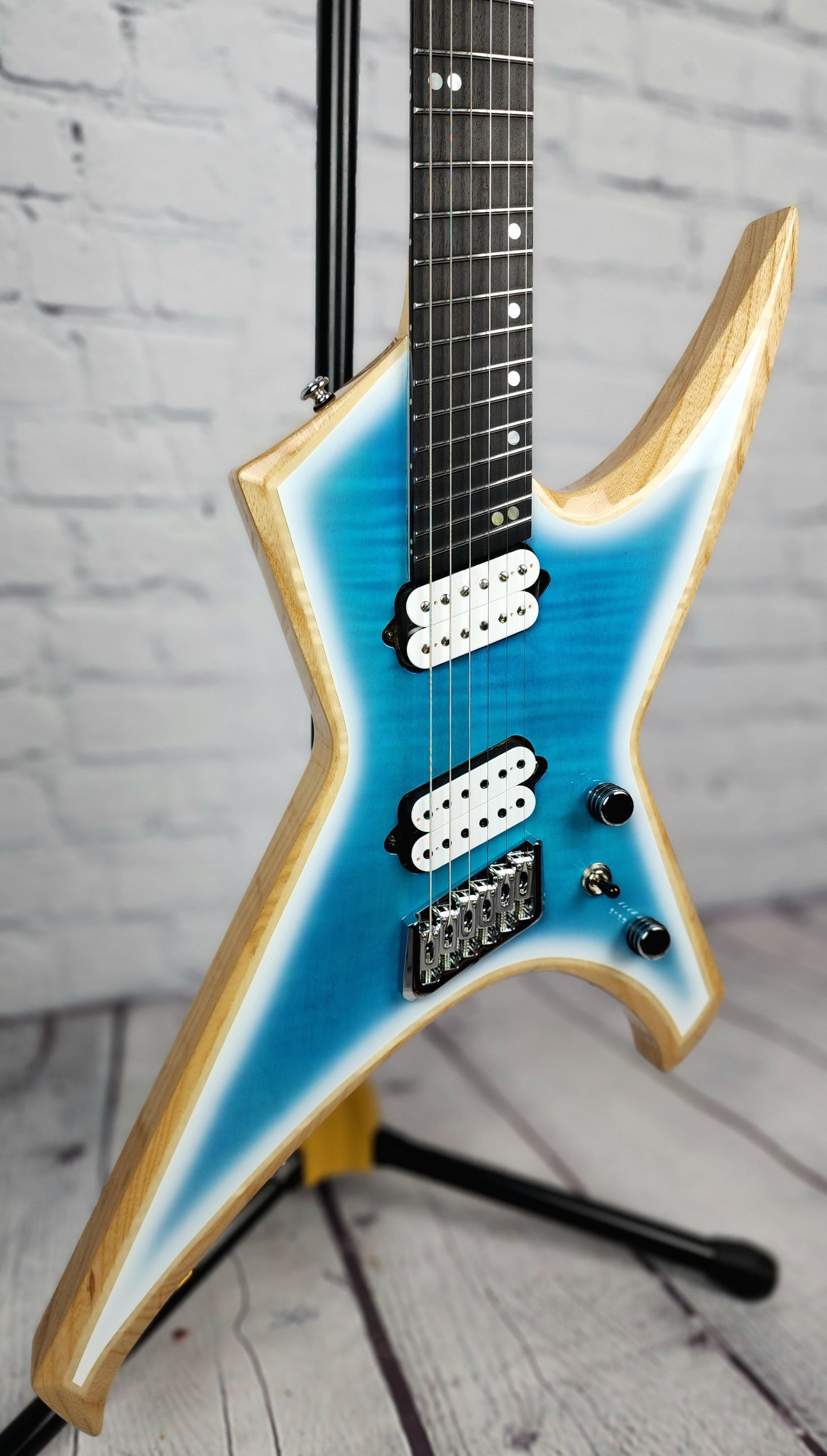 Ormsby Guitars Metal X GTR 6 String Electric Guitar Icy Blue RUN 16