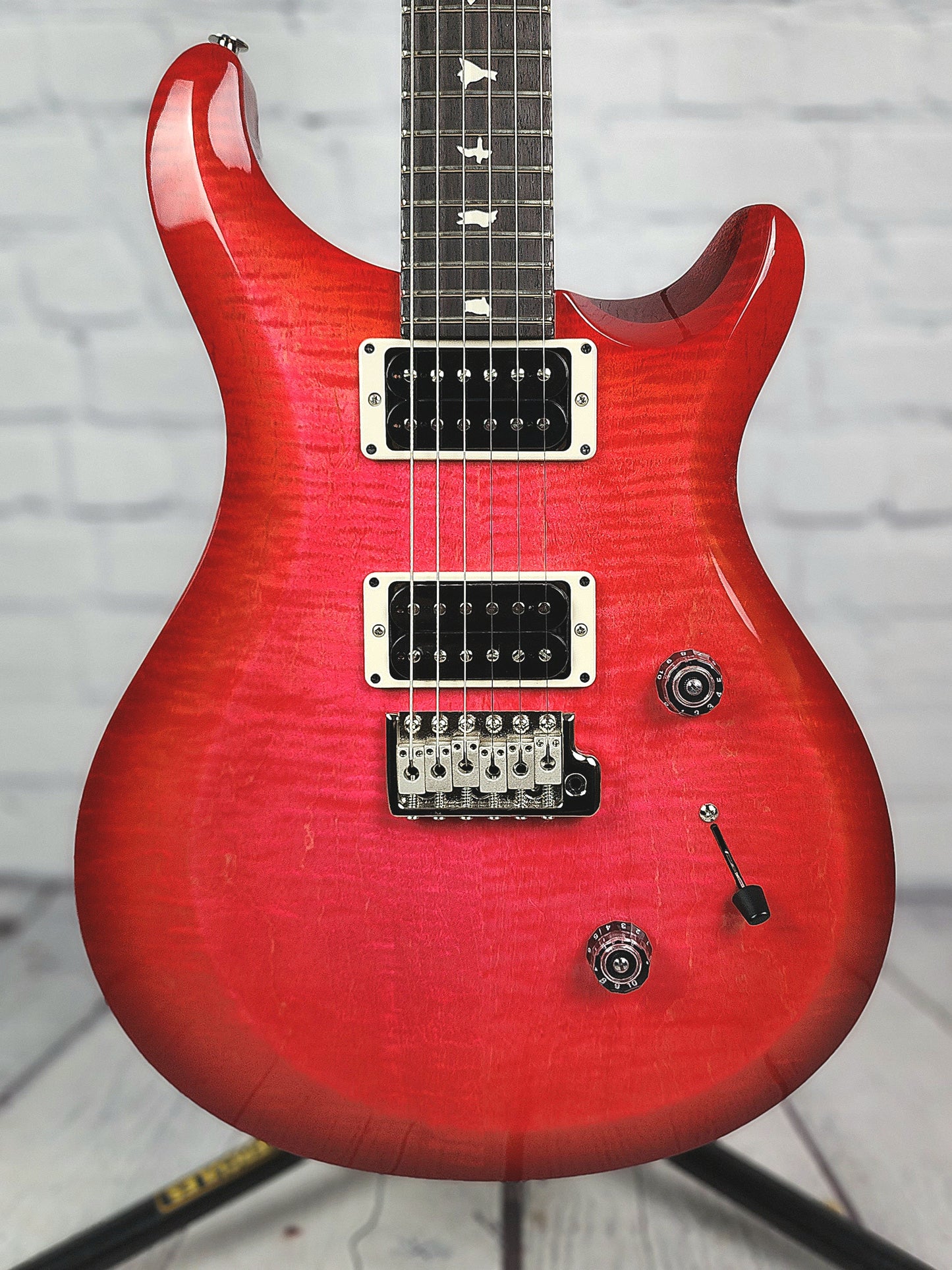 Paul Reed Smith PRS S2 Custom 24 Electric Guitar Bonni Pink Cherry Burst