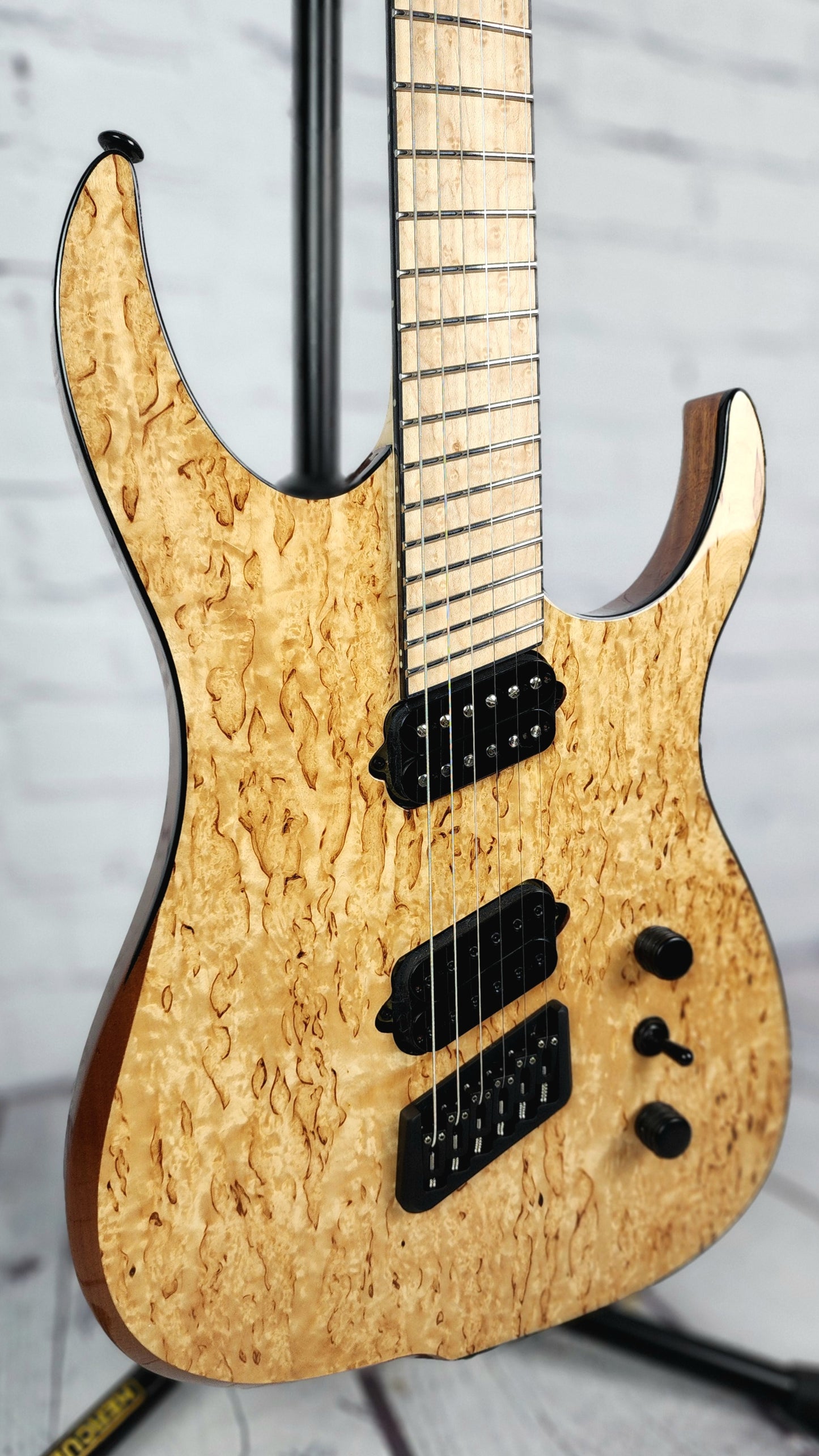 Ormsby Guitars Hype GTR Elite II 6 String Electric Guitar Karelian Birch Burl