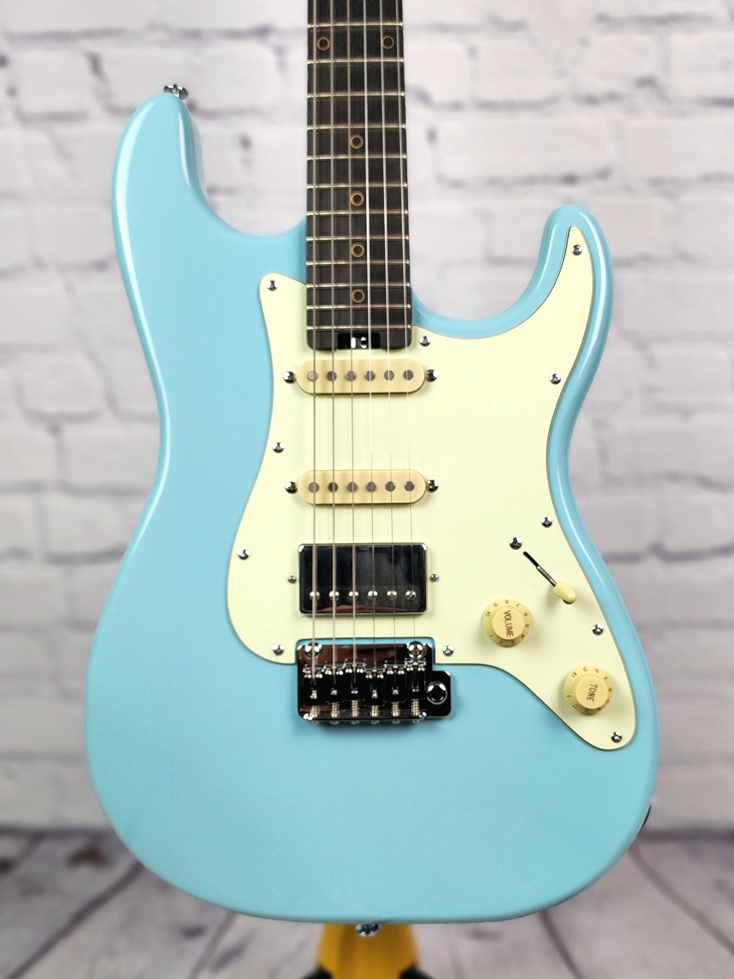 Schecter Guitars Nick Johnston Traditional HSS Electric Guitar Atomic Frost