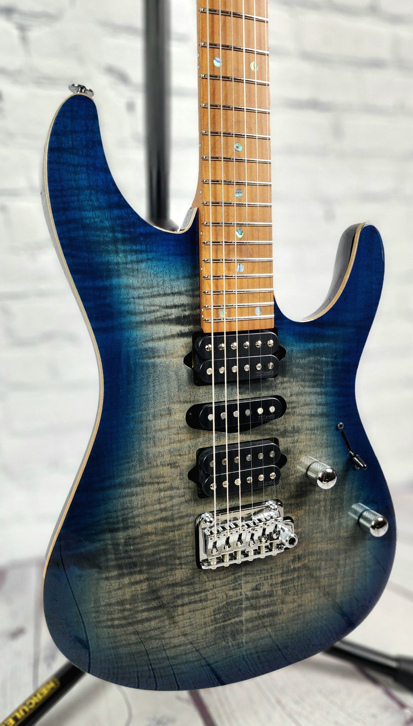 Ibanez Prestige AZ2407F SDE 6 String Electric Guitar Blue Sodalite