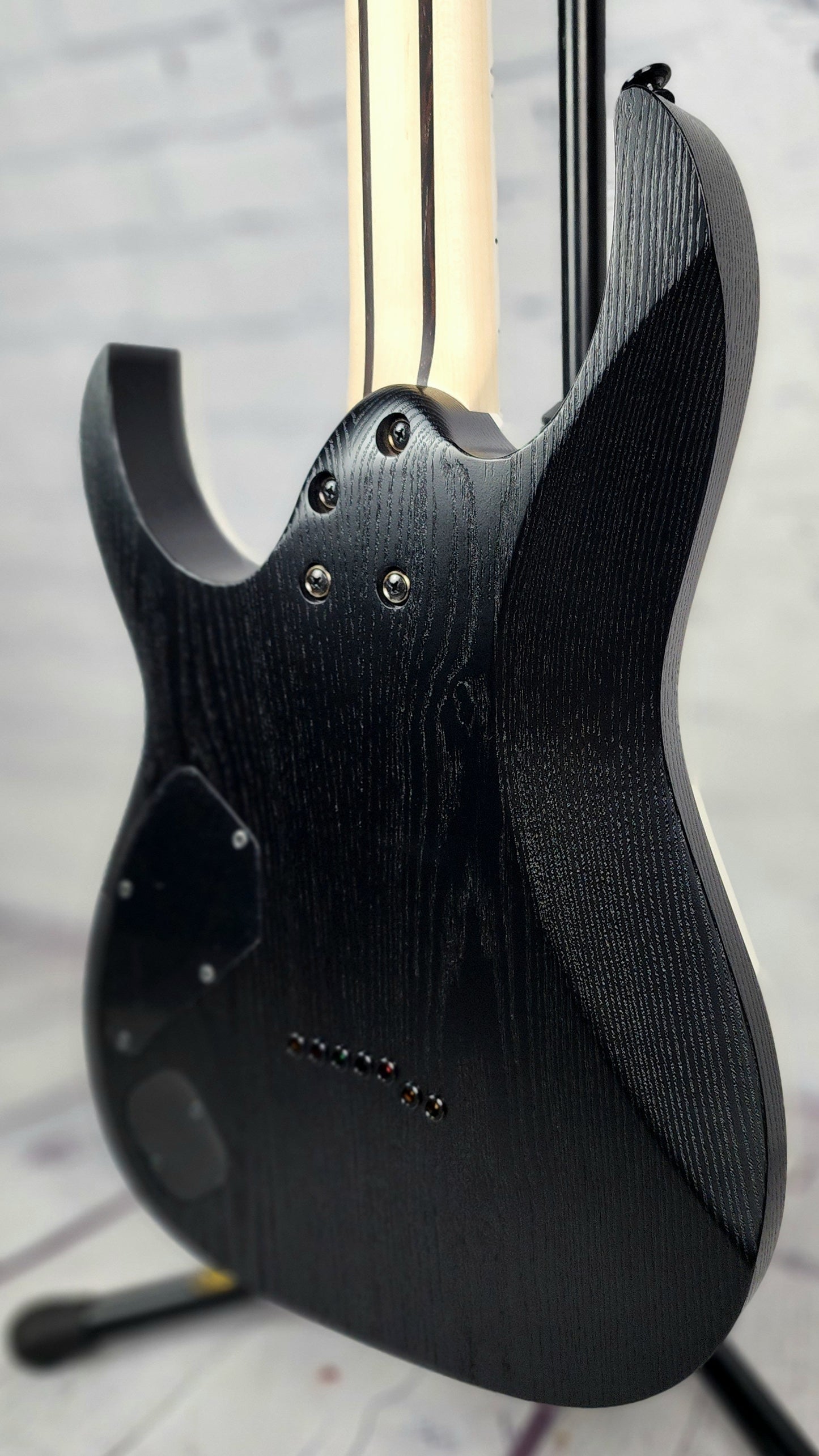 Ibanez Prestige RGR752AHBF WK 7 String Electric Guitar Weathered Black
