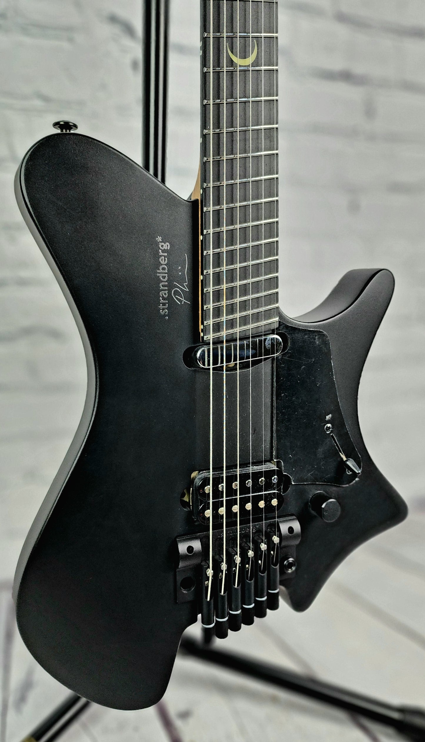 Strandberg Salen NX 6 Plini Edition 6 String Electric Guitar Black Satin