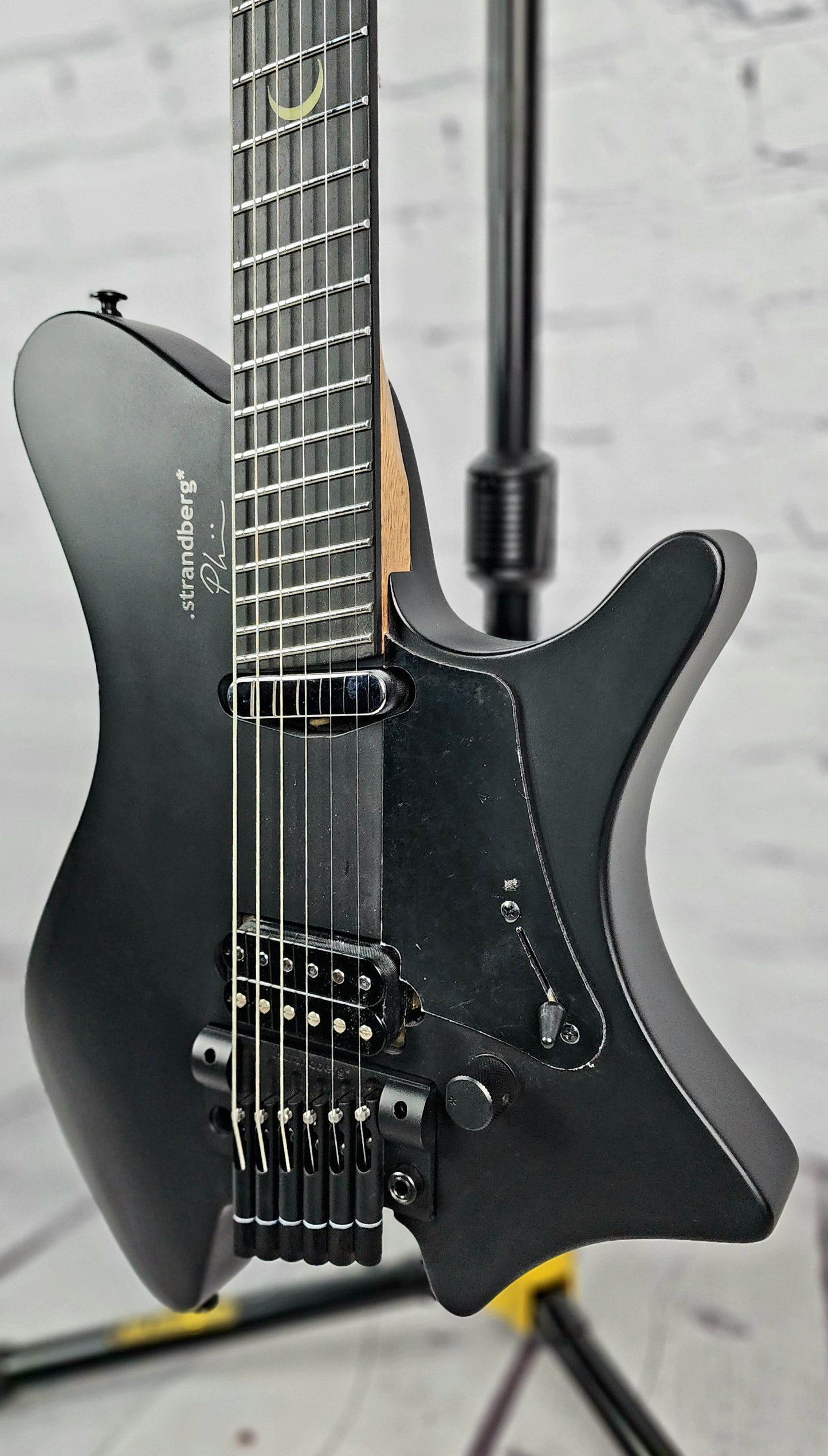 Strandberg Salen NX 6 Plini Edition 6 String Electric Guitar Black Satin