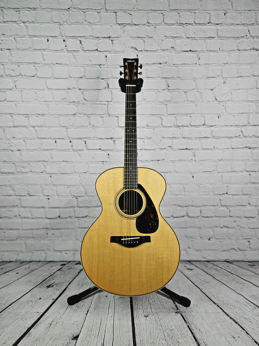 Yamaha LJ26 ARE II Jumbo 6 String Acoustic Guitar Natural Rosewood