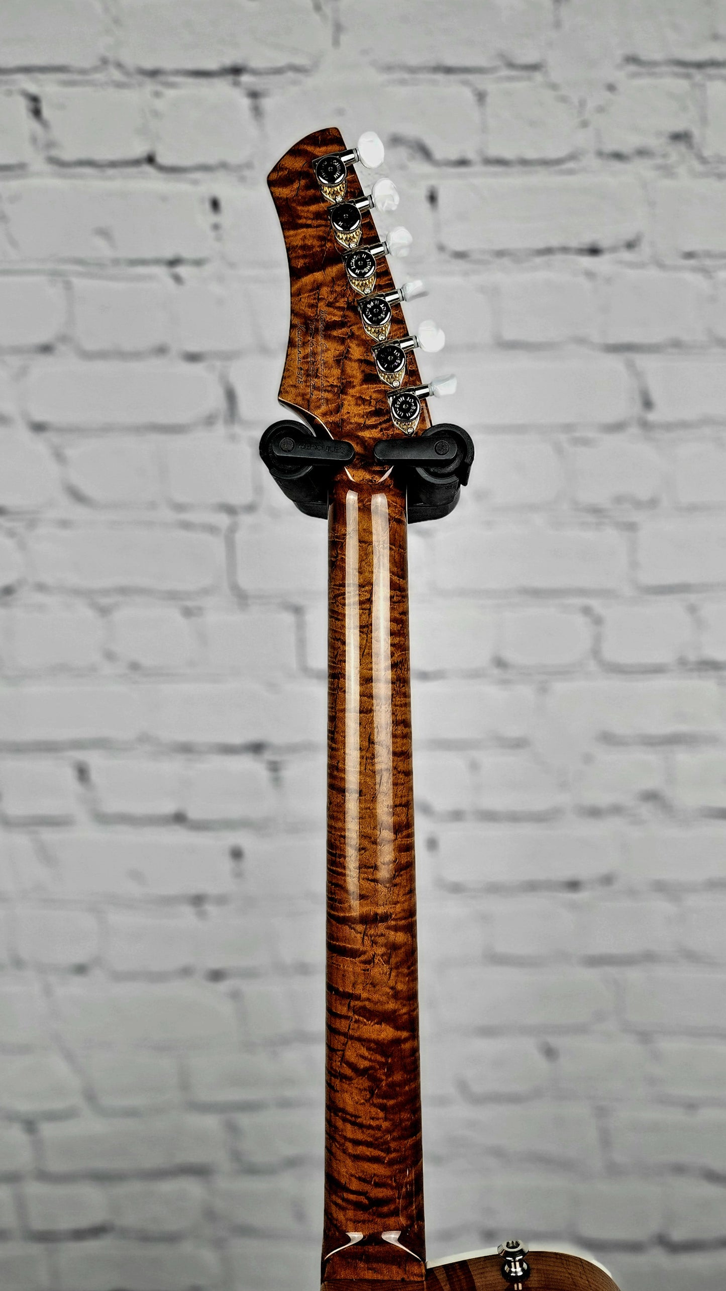 Kauer Guitars Korona 6 String Electric Guitar Firemist Black Lollar Imperials