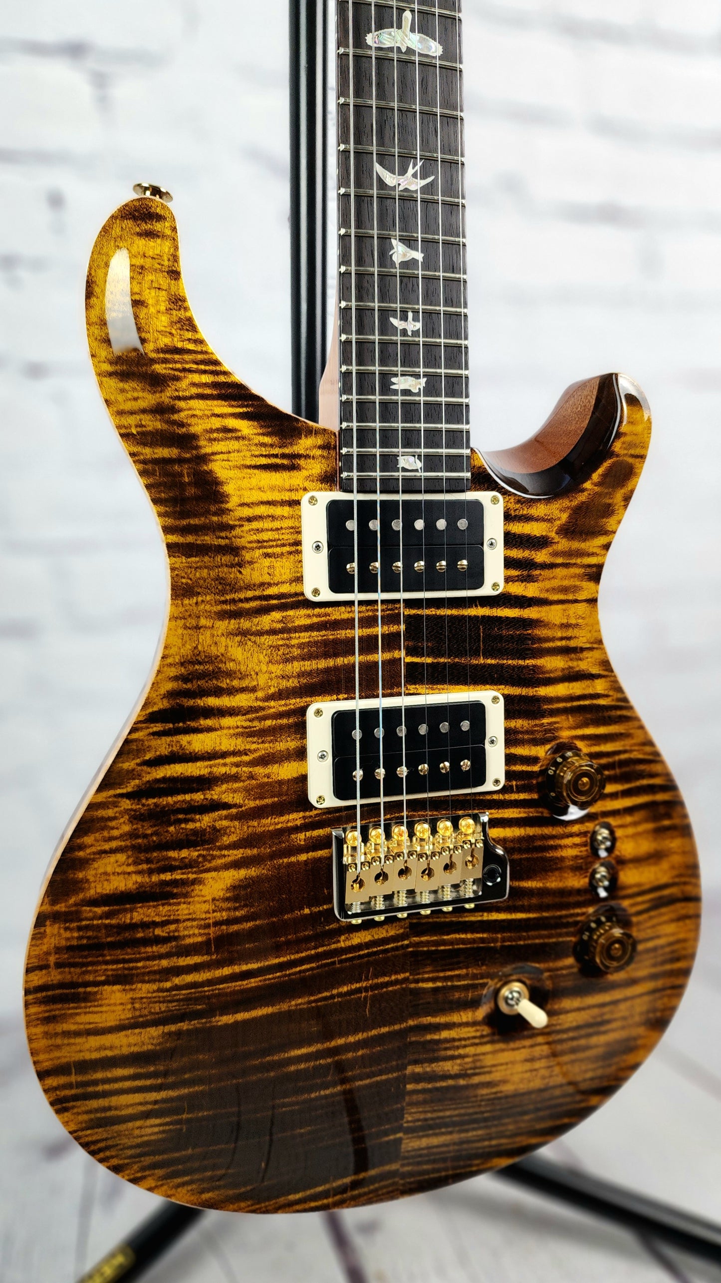 Paul Reed Smith PRS Core Custom 24-08 10 Top Electric Guitar Yellow Tiger