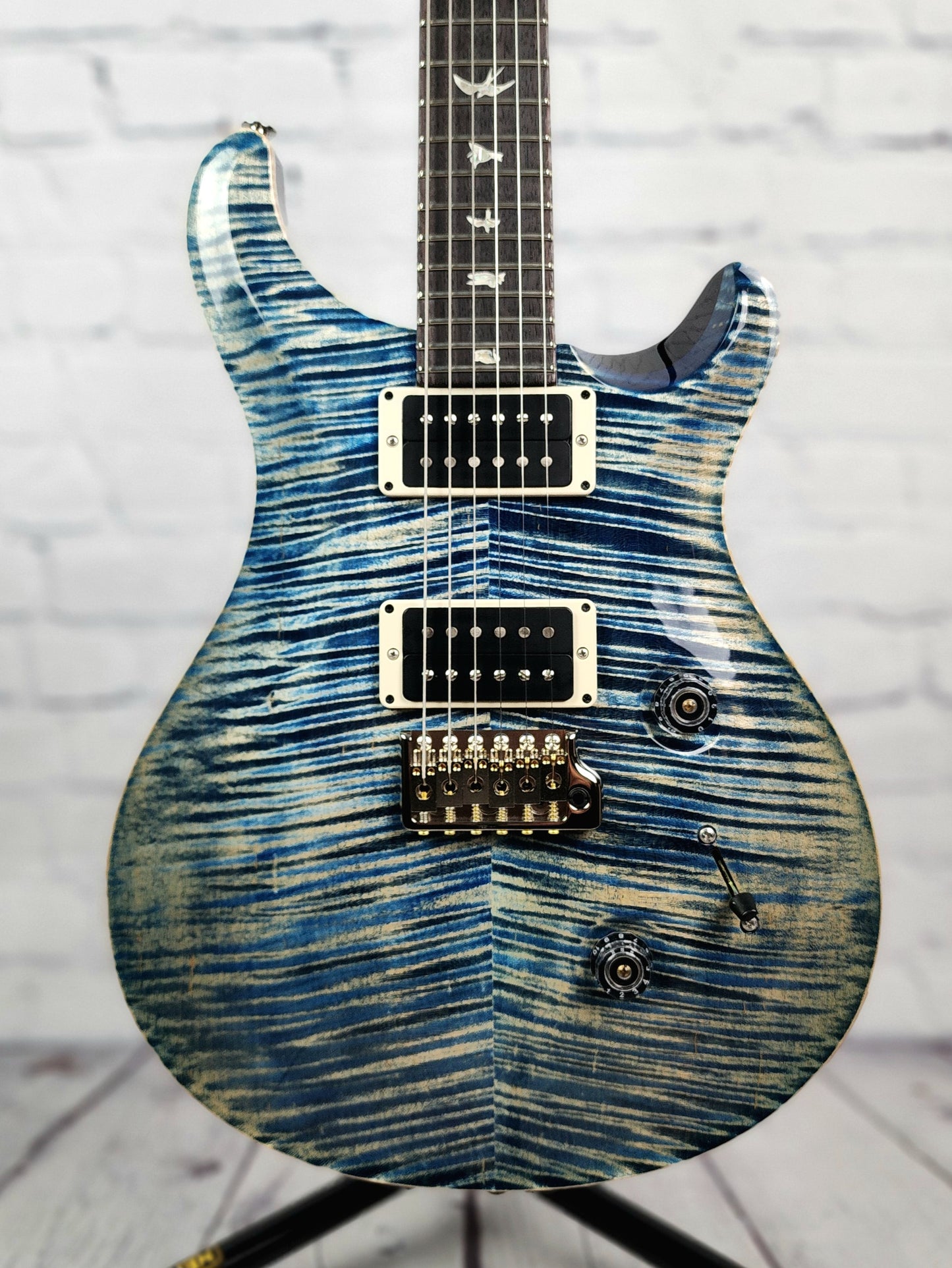 Paul Reed Smith PRS Custom 24 Core Electric Guitar Faded Whale Blue