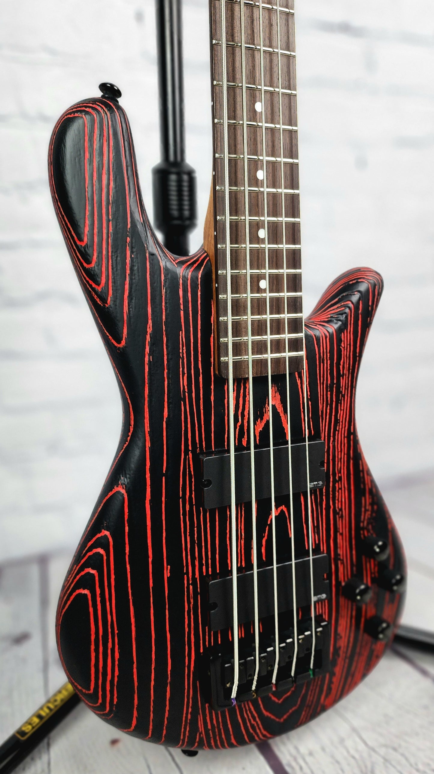 Spector NS Pulse 5 String Bass Cinder Red