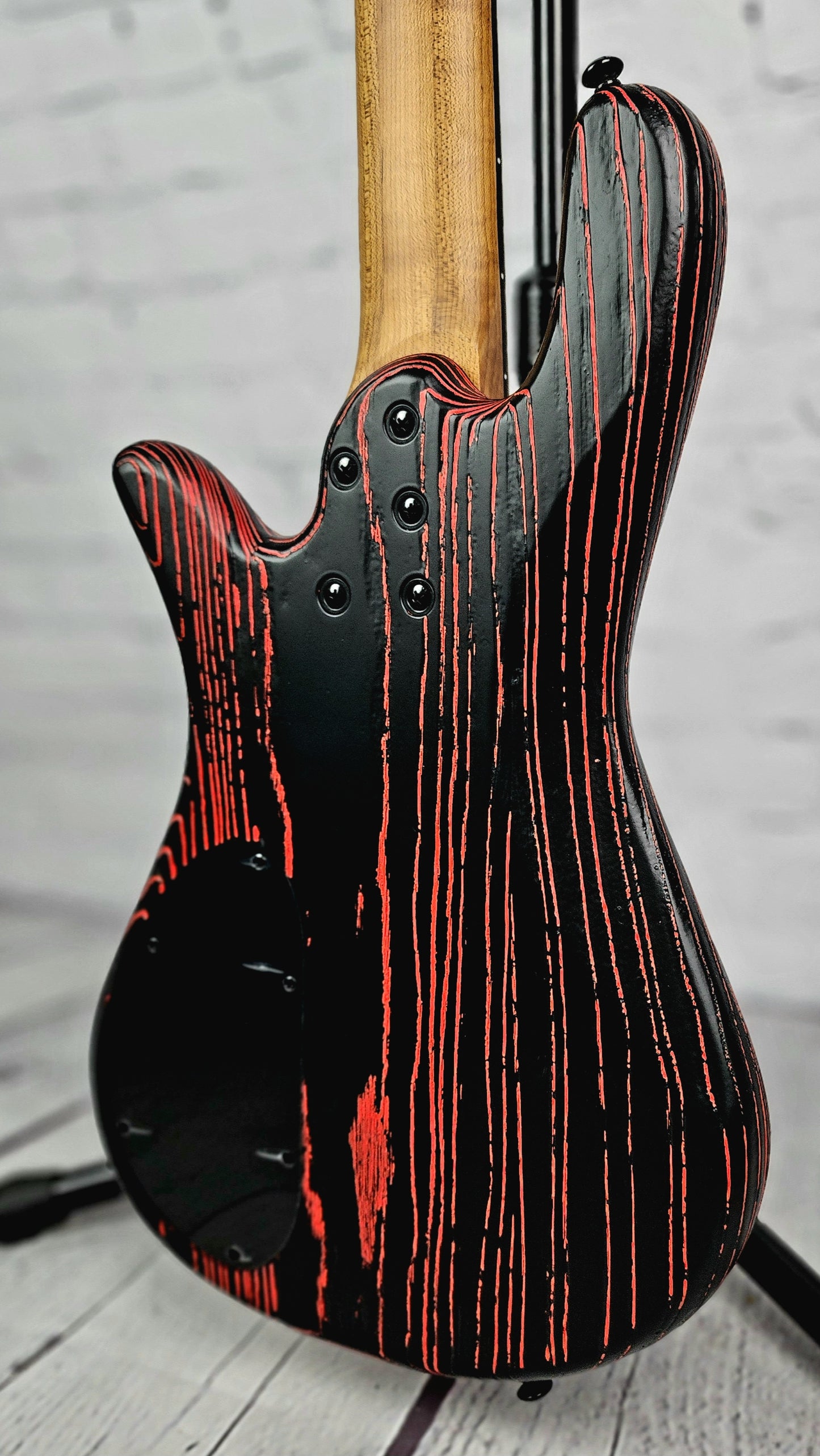 Spector NS Pulse 5 String Bass Cinder Red