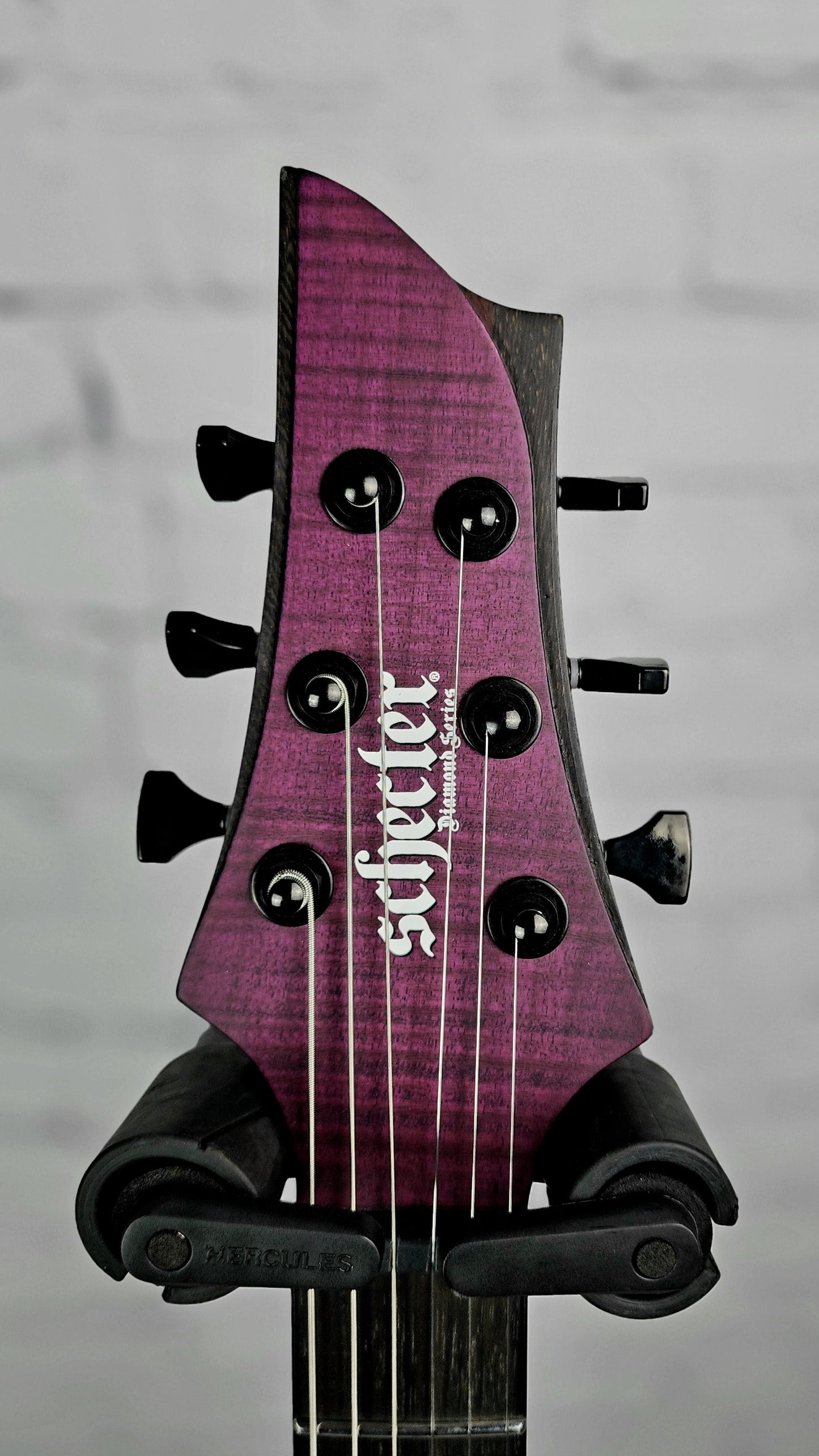 DEMO Schecter Guitars John Browne TAO 6 String Electric Guitar Satin Trans Purple