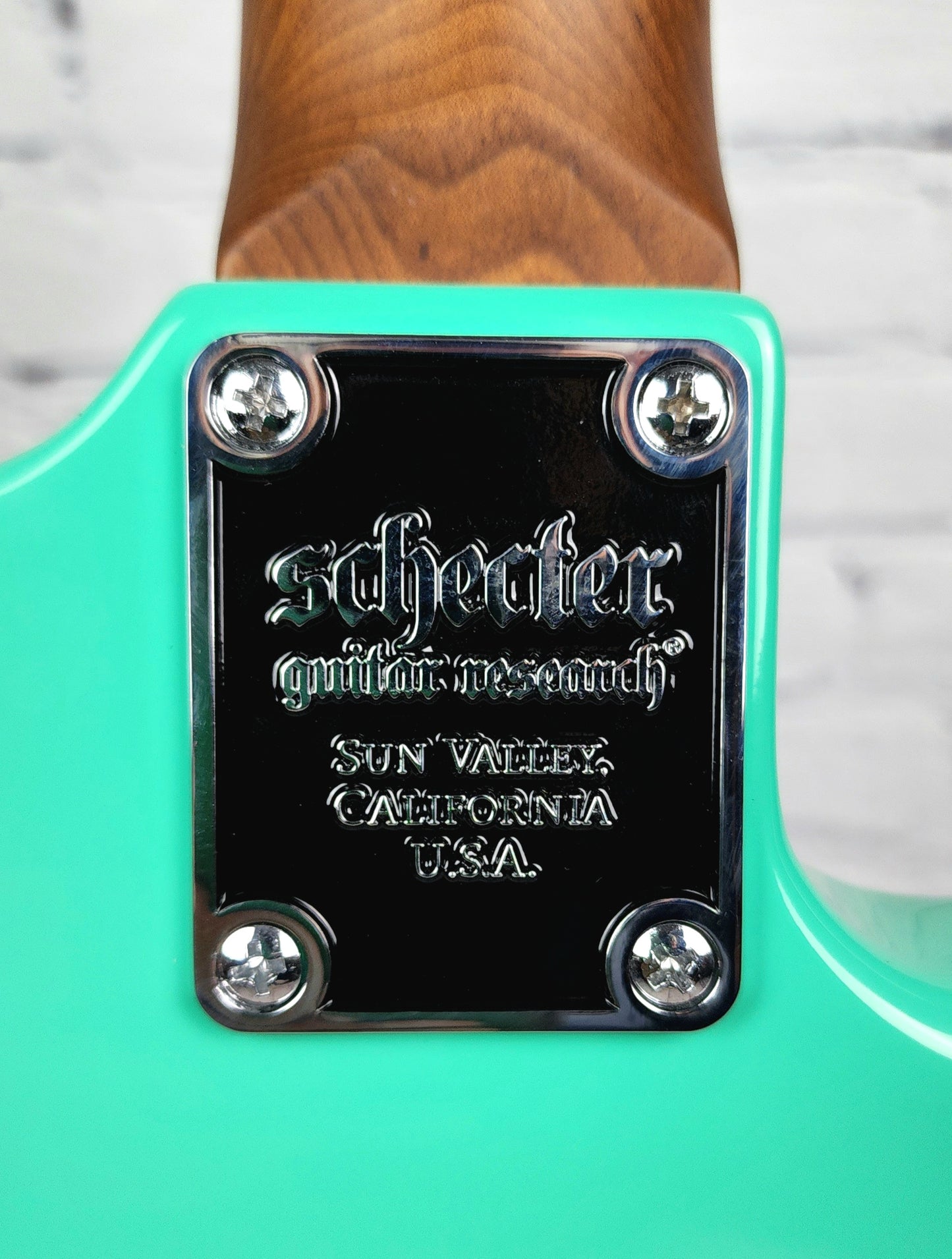 Schecter Guitars Nick Johnston Traditional Left Handed HSS Electric Guitar Atomic Green Lefty