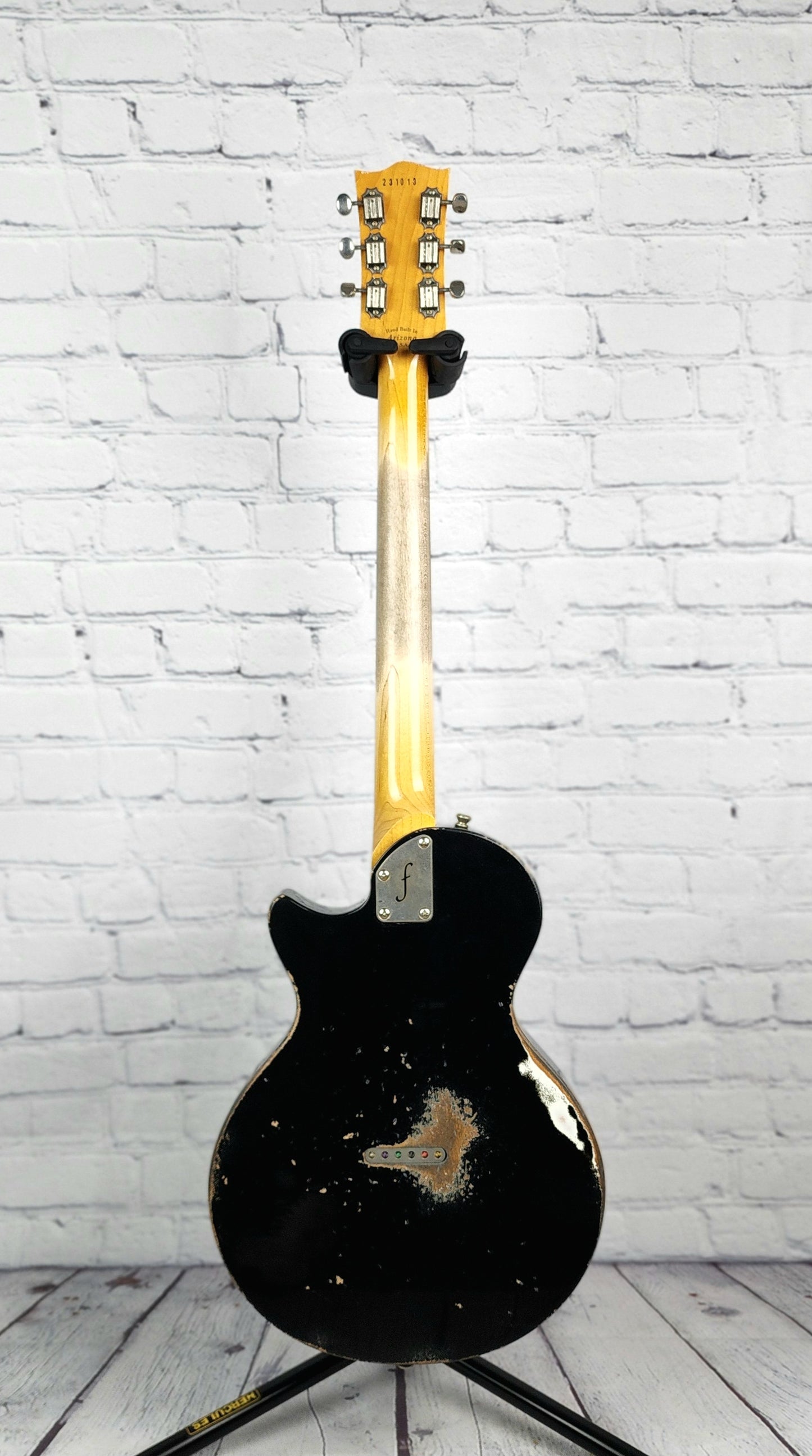 Fano Guitars SP6 Oltre Single Cut Electric Guitar Bull Black Lollar