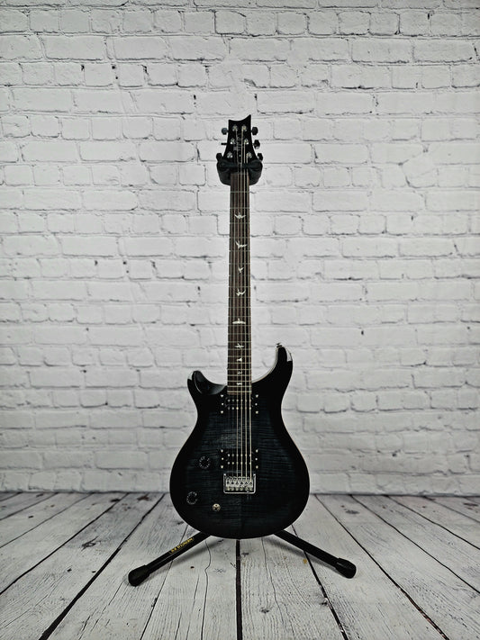 Paul Reed Smith PRS SE 277 Baritone 27.7" Electric Guitar Charcoal Burst Lefty