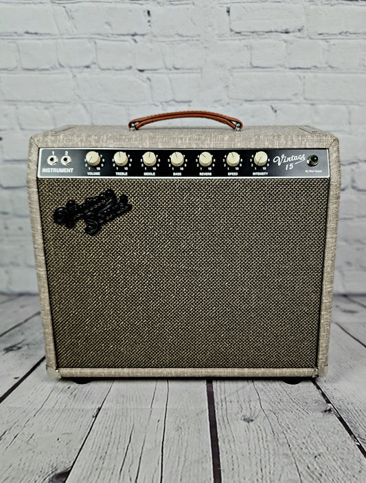 USED Vintage Sound 15 1x12 15w Tube Amplifier Combo Amp