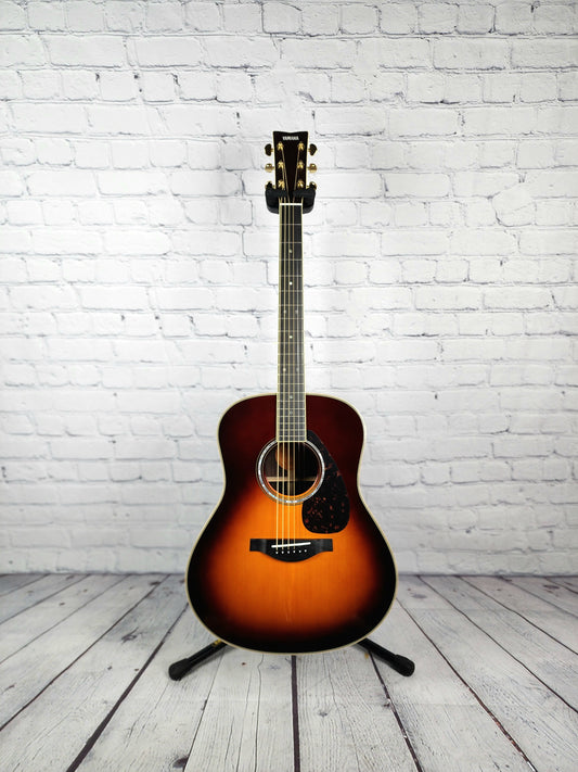 Yamaha LL16 A.R.E. BS Solid Rosewood Electric Acoustic Brown Sunburst