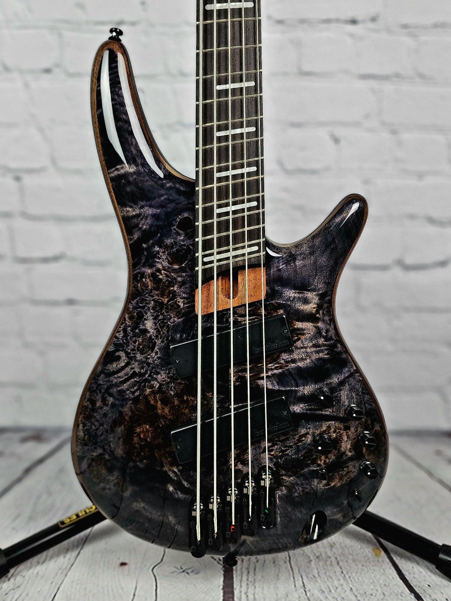 Ibanez SRMS805 DTW 5 String Bass Guitar Multiscale Deep Twilight