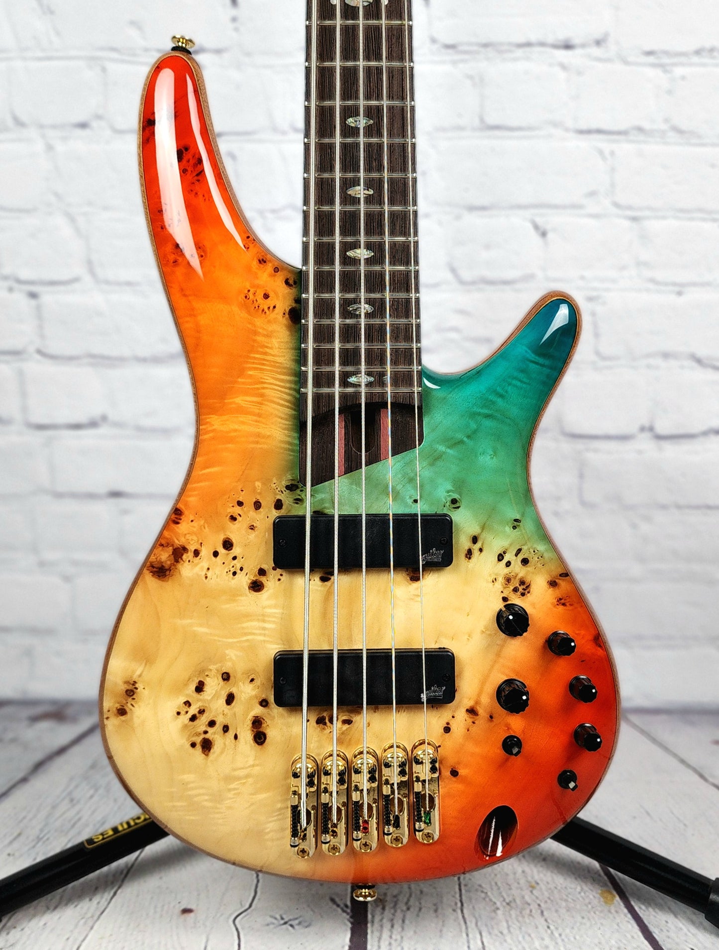 Ibanez SR1605DW ASK 5 String Bass Guitar Autumn Sunset Sky