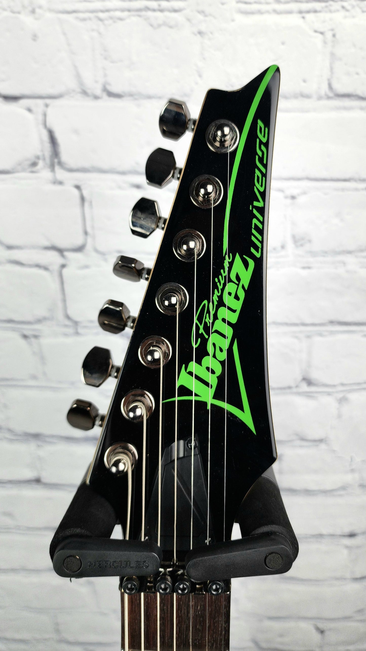 Ibanez Premium Universe UV70P BK 7 String Electric Guitar Gloss Black