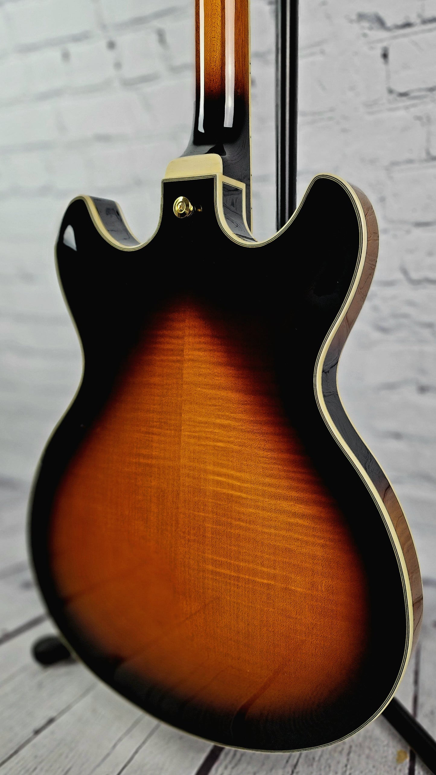 Ibanez JSM10 VYS John Scofield Signature Semi-Hollow Electric Guitar Vintage Yellow Sunburst