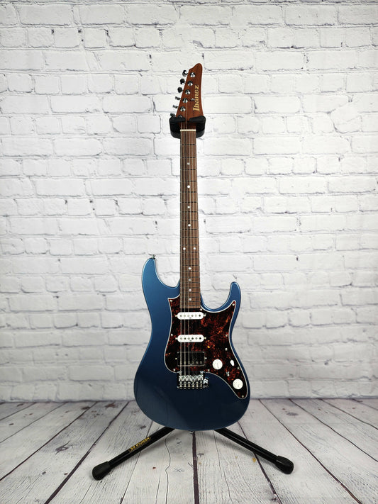Ibanez Prestige AZ2204N PBM 6 String Electric Guitar Prussian Blue Metallic