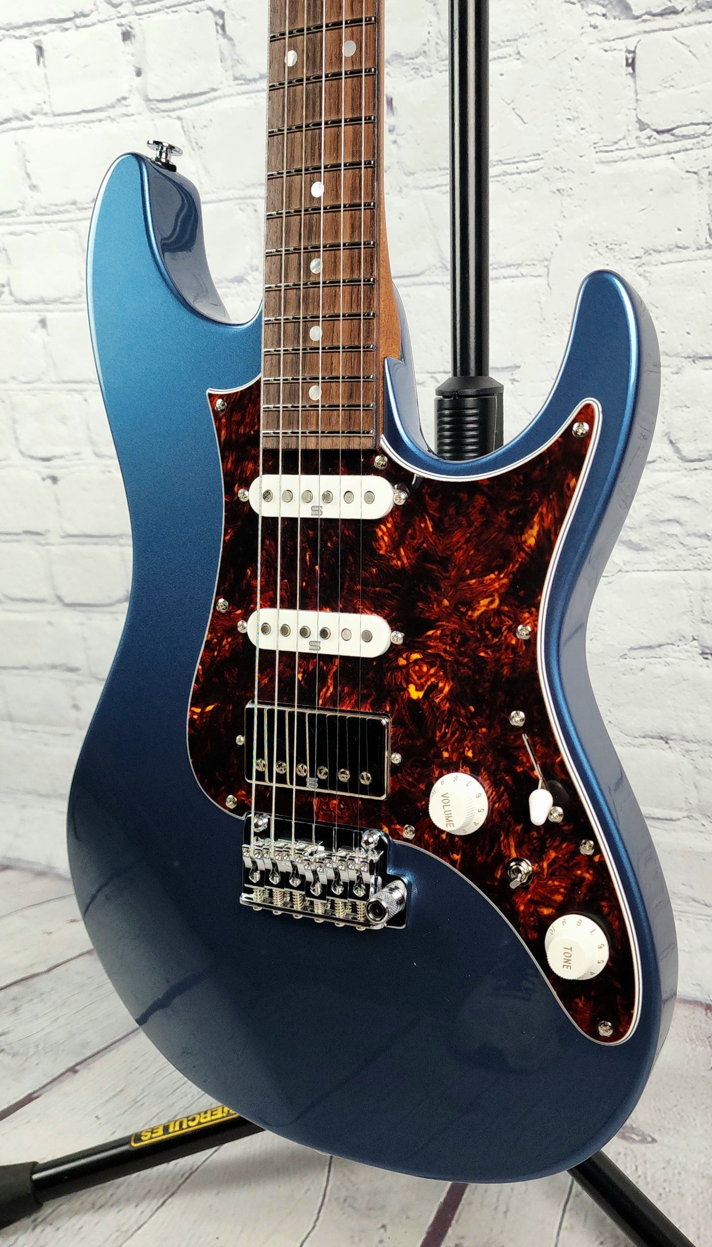 Ibanez Prestige AZ2204N PBM 6 String Electric Guitar Prussian Blue Metallic