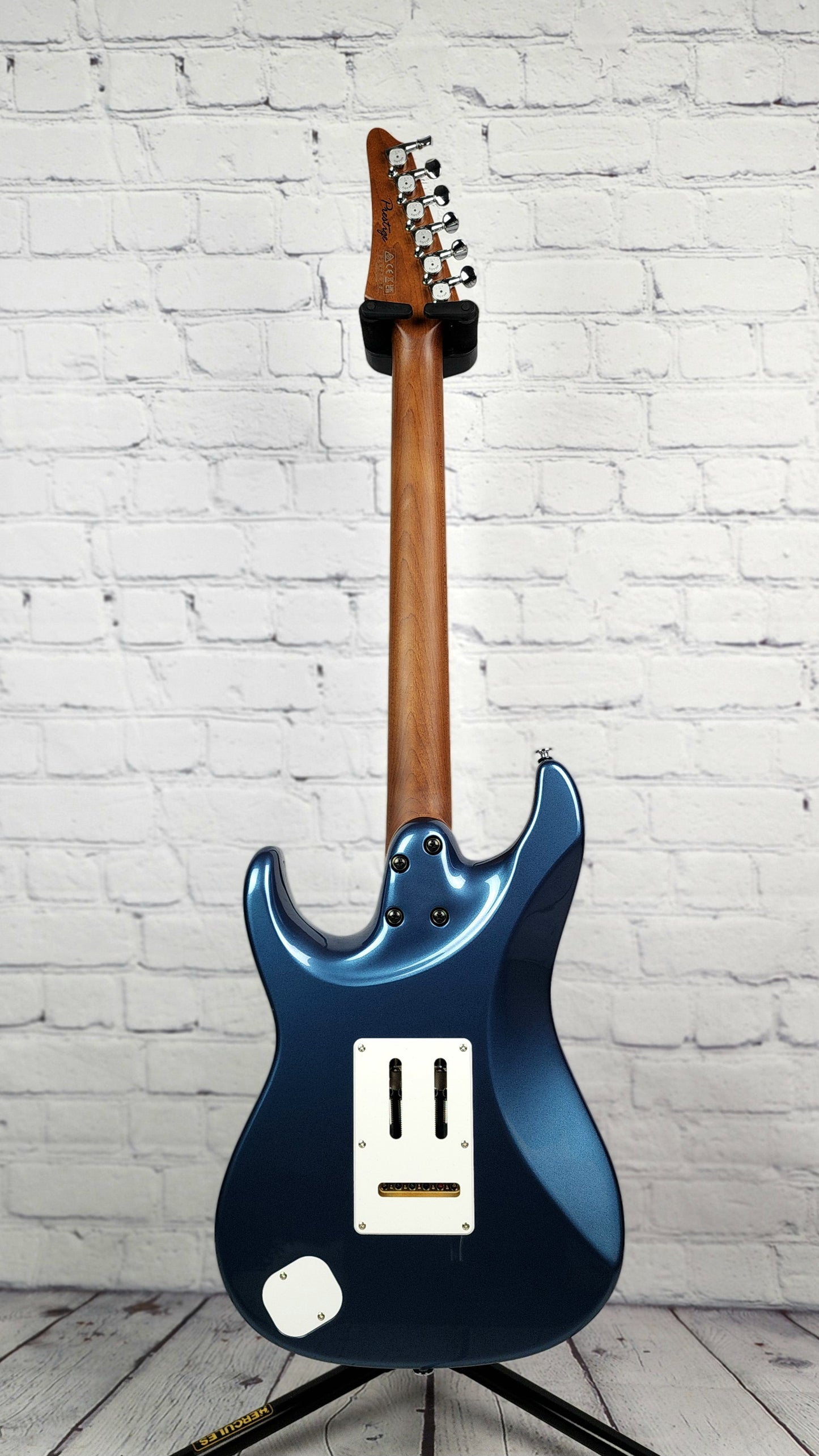 Ibanez Prestige AZ2204N PBM 6 String Electric Guitar Prussian Blue Metallic