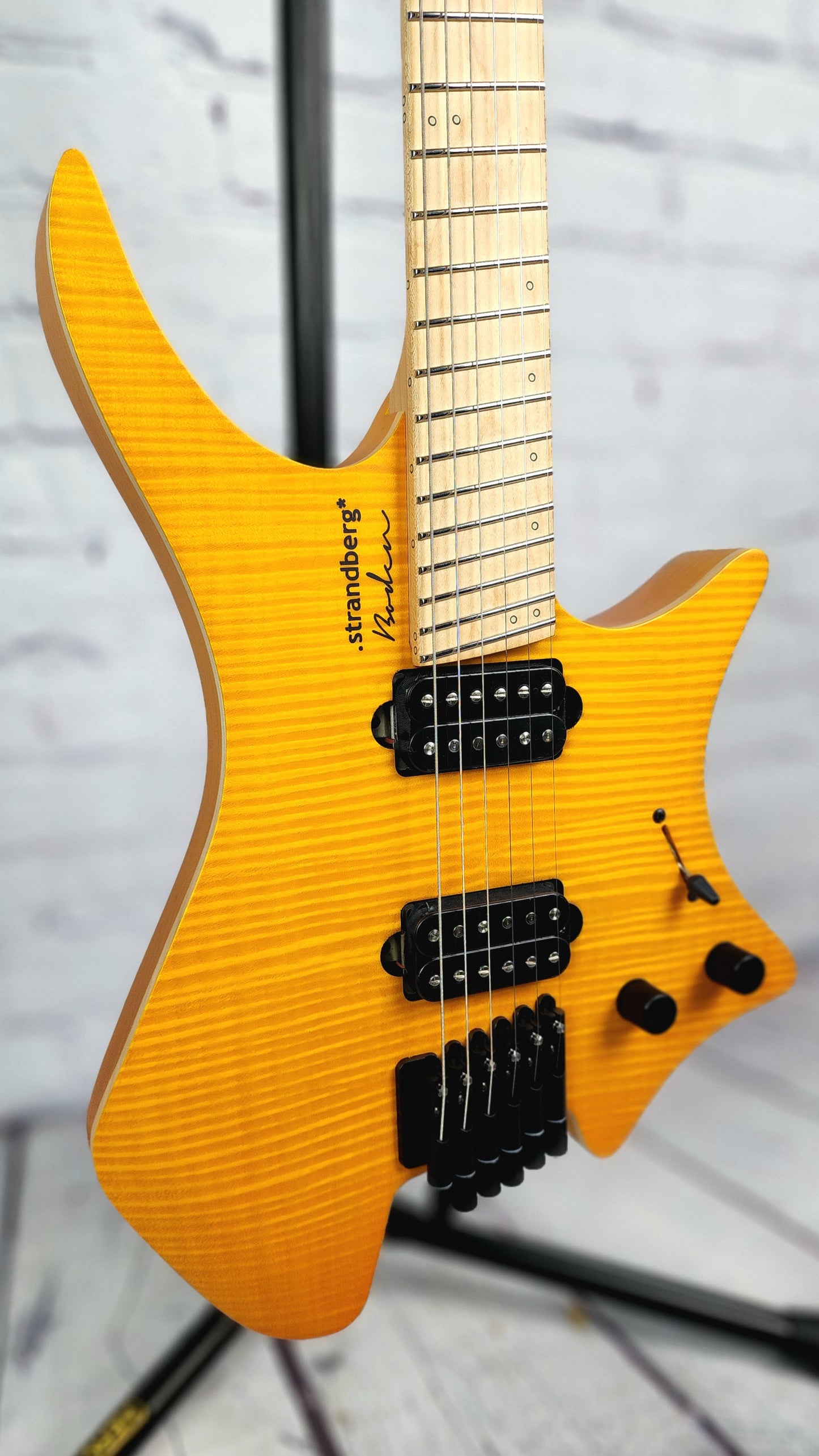 Strandberg Boden Standard NX 6 String HH Hardtail Electric Guitar Amber