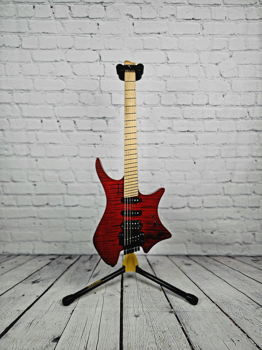 Strandberg Boden Standard NX 6 String Tremolo HSS Electric Guitar Trans Red