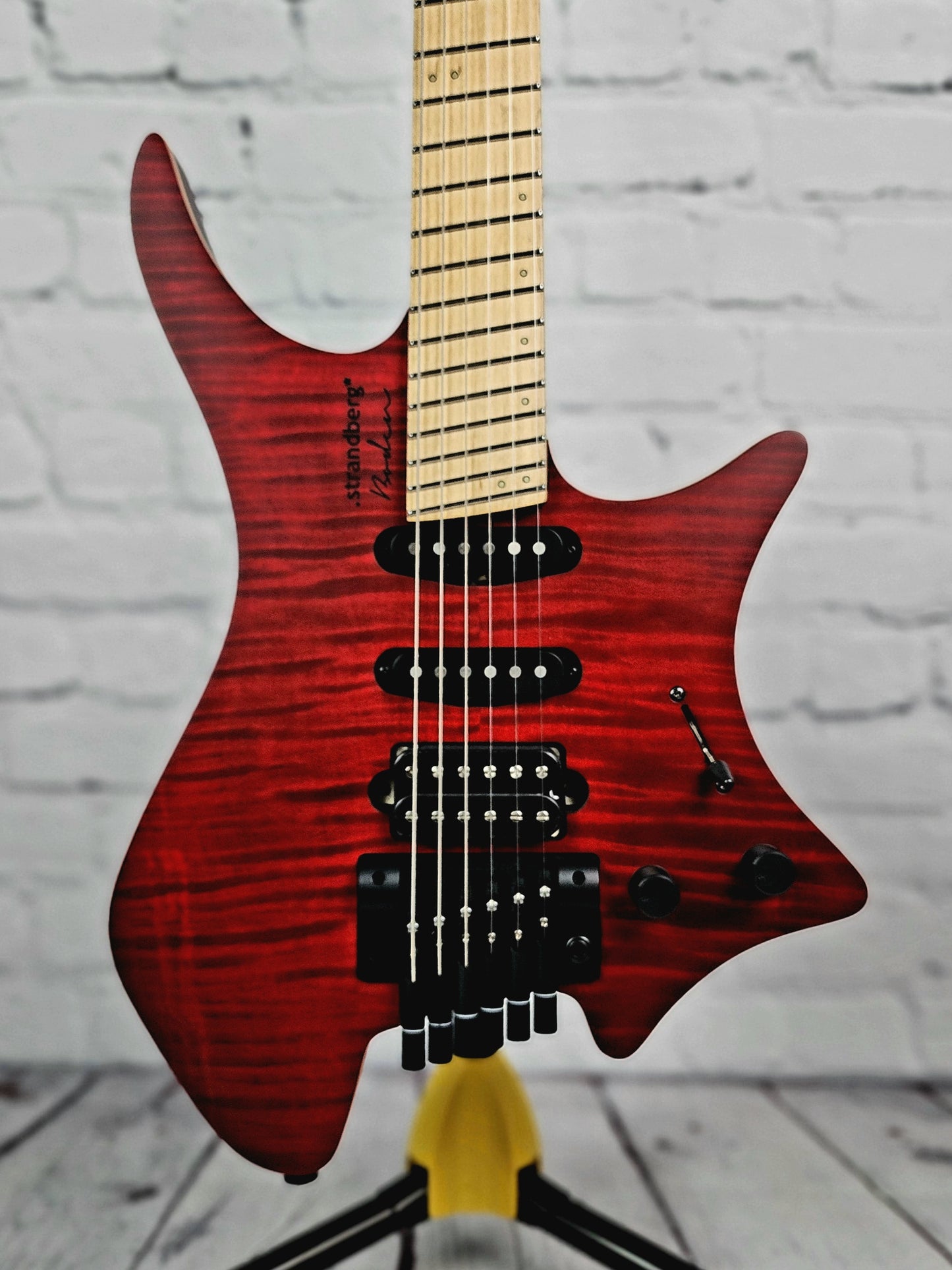 Strandberg Boden Standard NX 6 String Tremolo HSS Electric Guitar Trans Red