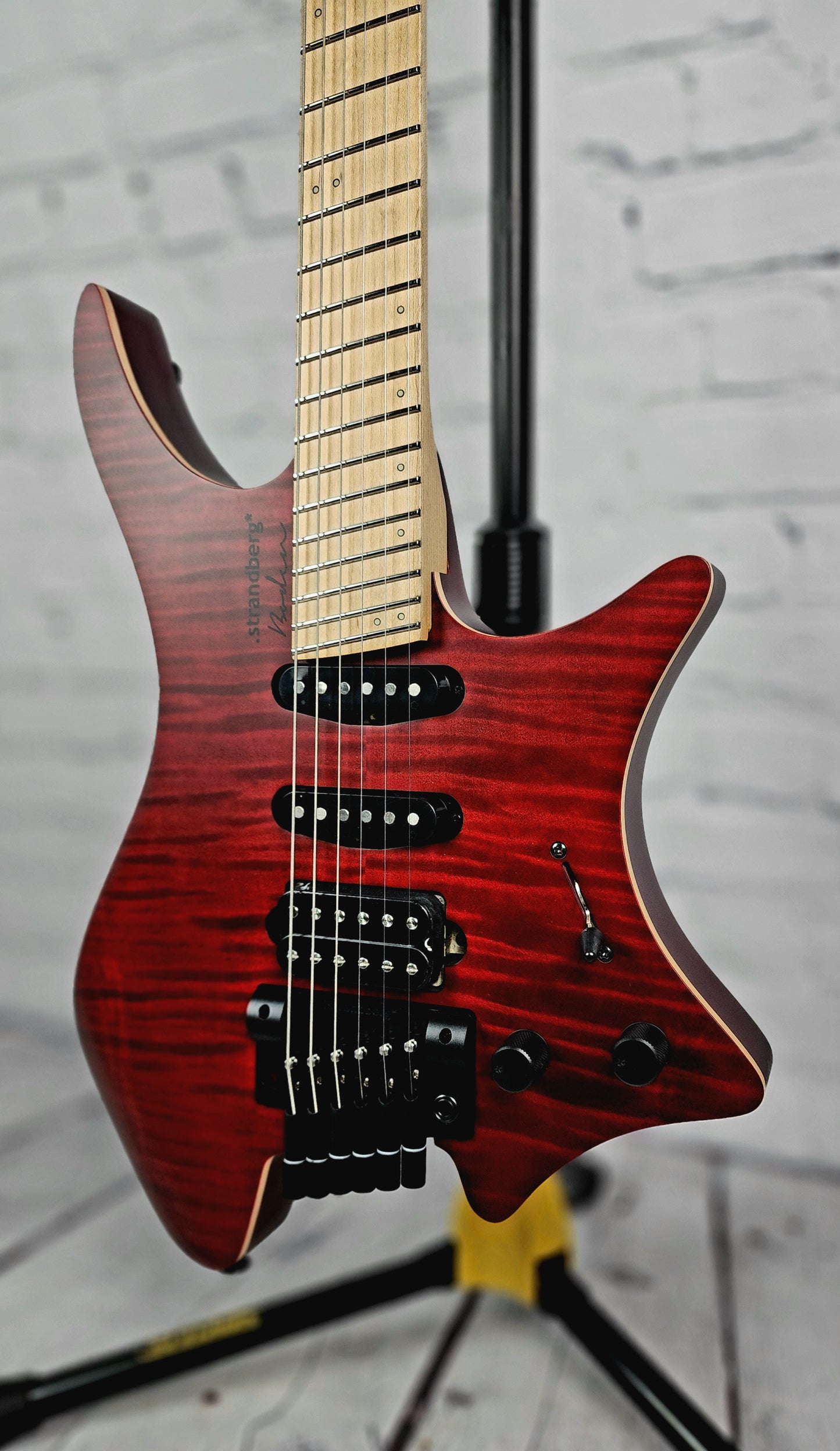 Strandberg Boden Standard NX 6 String Tremolo HSS Electric Guitar Trans Red