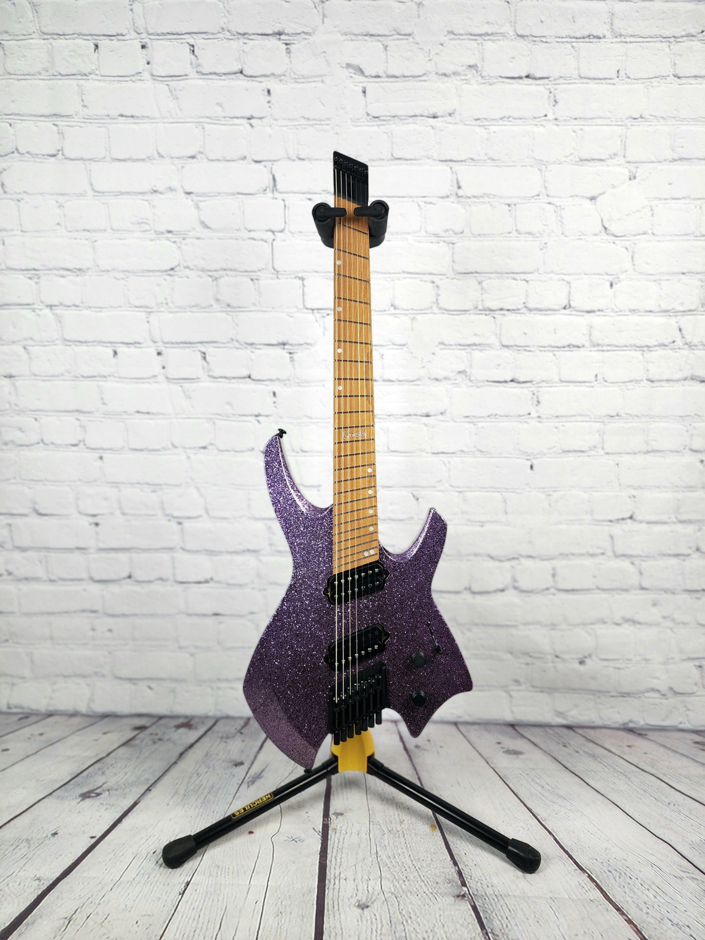 Ormsby Guitars Goliath GTR 7 String Electric Guitar Lavender Sparkle