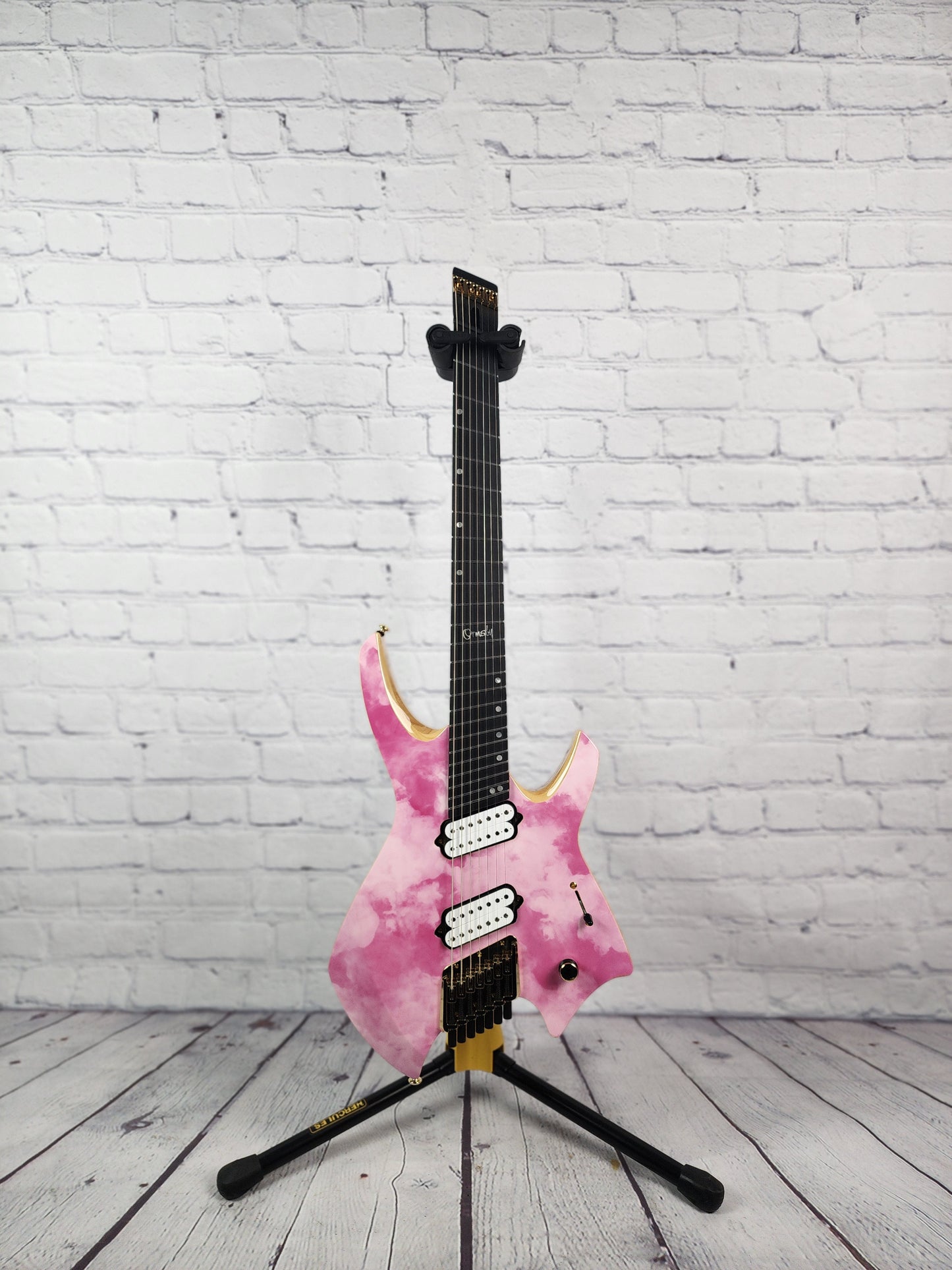 Ormsby Guitars Goliath GTR Kris Xen 7 String Electric Guitar Strawberry Storm