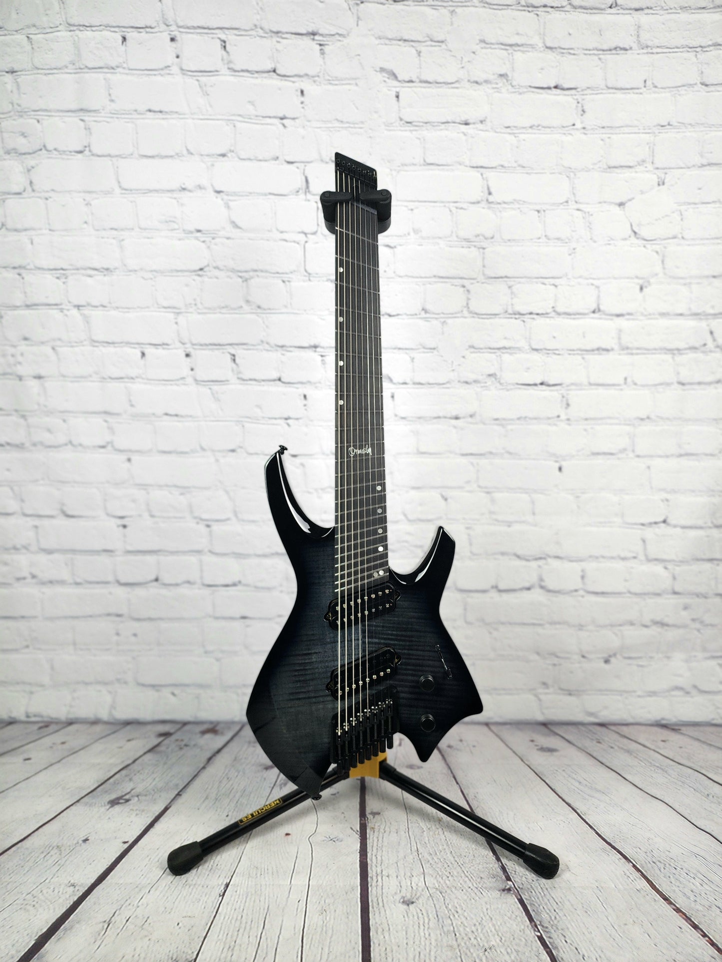 Ormsby Guitars Goliath GTR 8 String Electric Guitar Dahlia Black