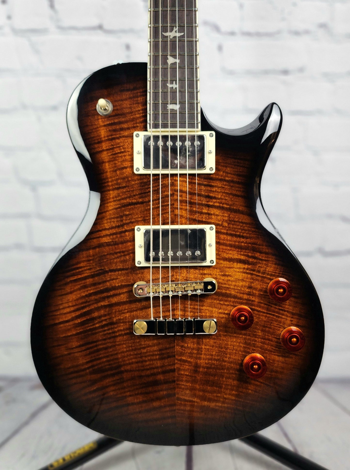 Paul Reed Smith PRS SE McCarty 594 Singlecut Electric Guitar Black Gold Burst