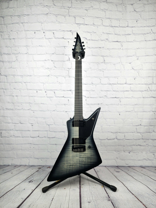Balaguer Select DS7 Typhon Devin Shidaker Signature 7 String Electric Guitar Satin See-Through Greyburst