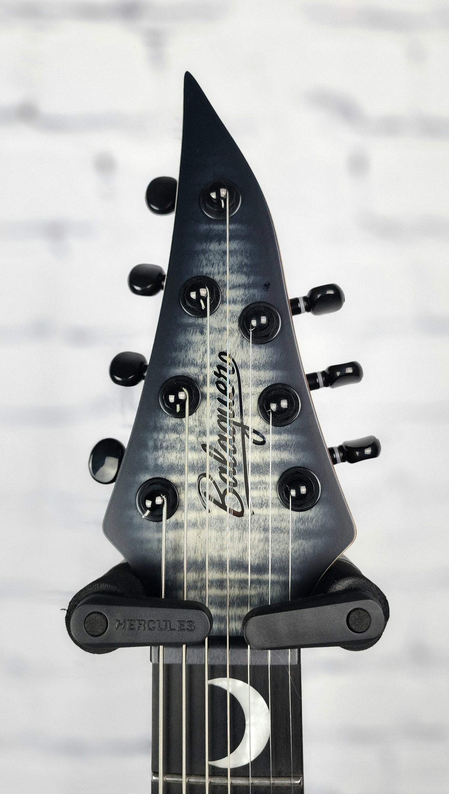 Balaguer Select DS7 Typhon Devin Shidaker Signature 7 String Electric Guitar Satin See-Through Greyburst
