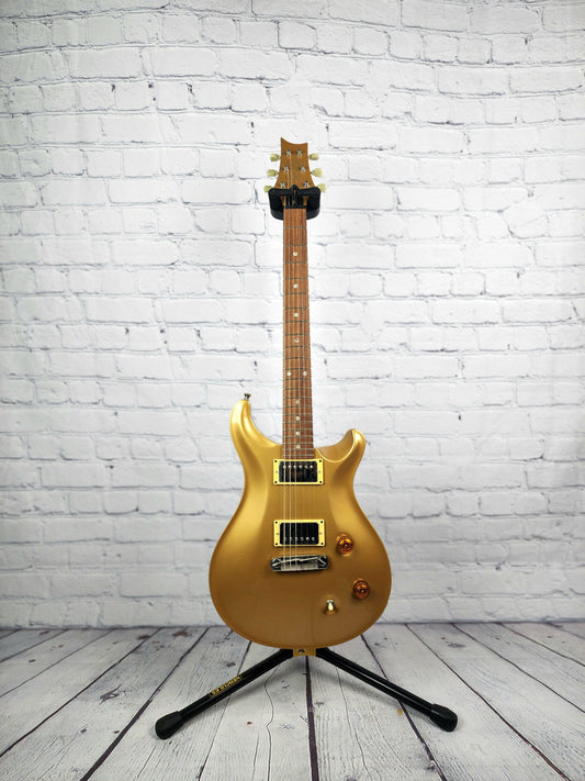 USED 2003 PRS McCarty 6 String Electric Guitar Gold Moons