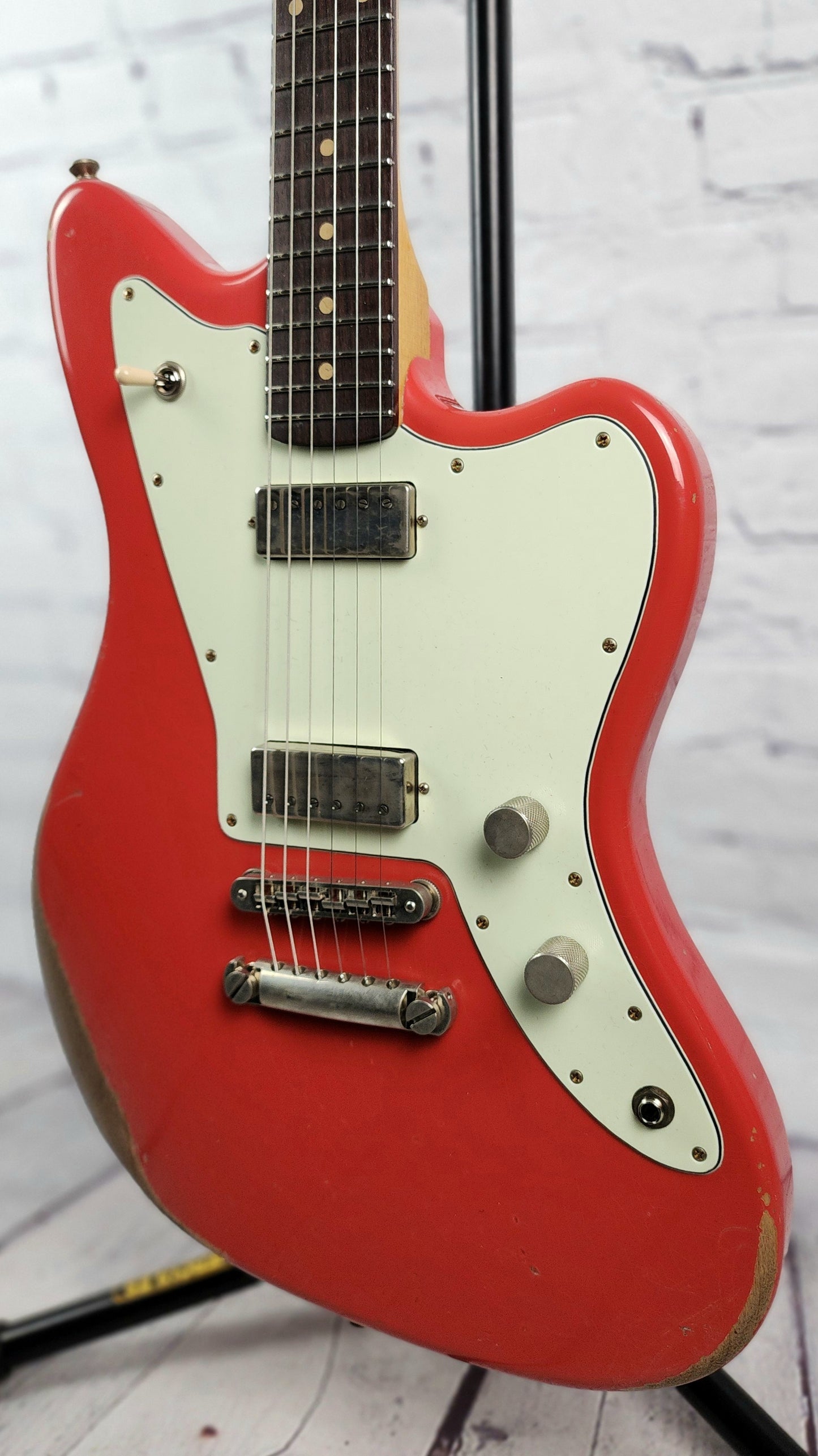 Fano Guitars JM6 Oltre 6 String Electric Guitar Lollar Mini Humbuckers Fiesta Red