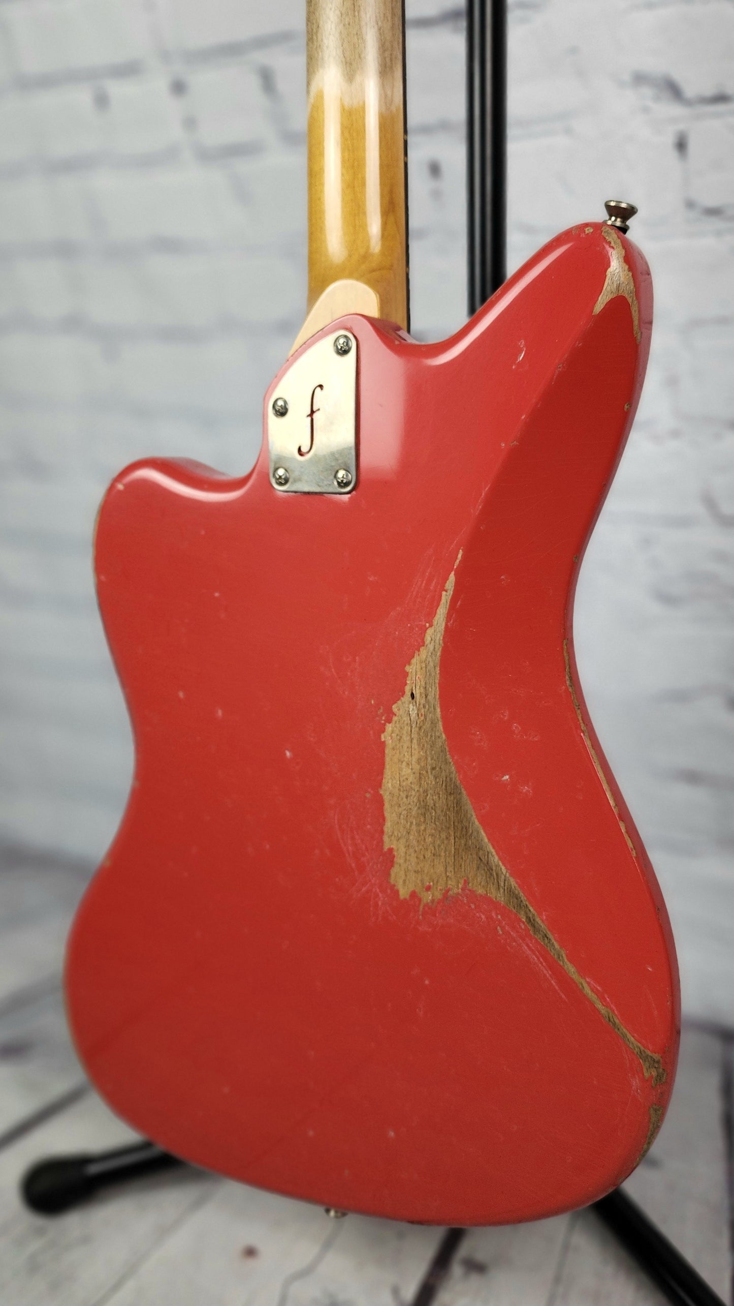 Fano Guitars JM6 Oltre 6 String Electric Guitar Lollar Mini Humbuckers Fiesta Red