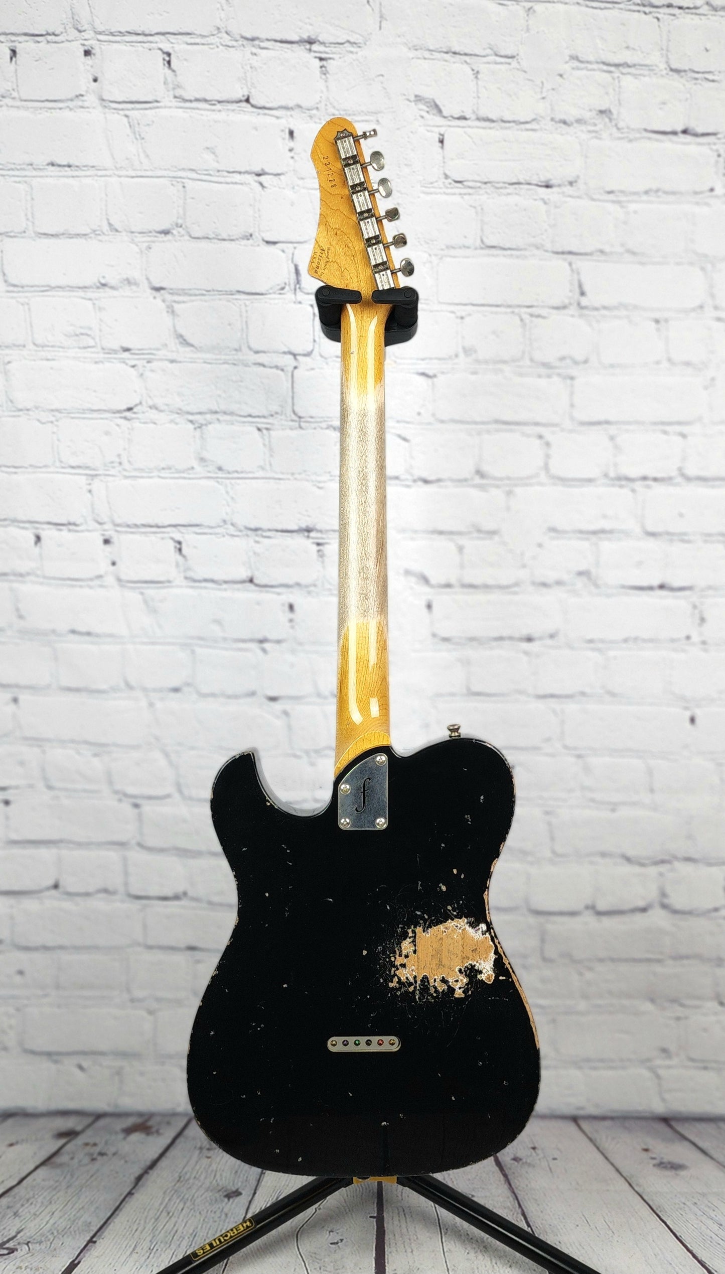 Fano Guitars TC6 Oltre 6 String Electric Guitar Bull Black Lollar Goldfoil