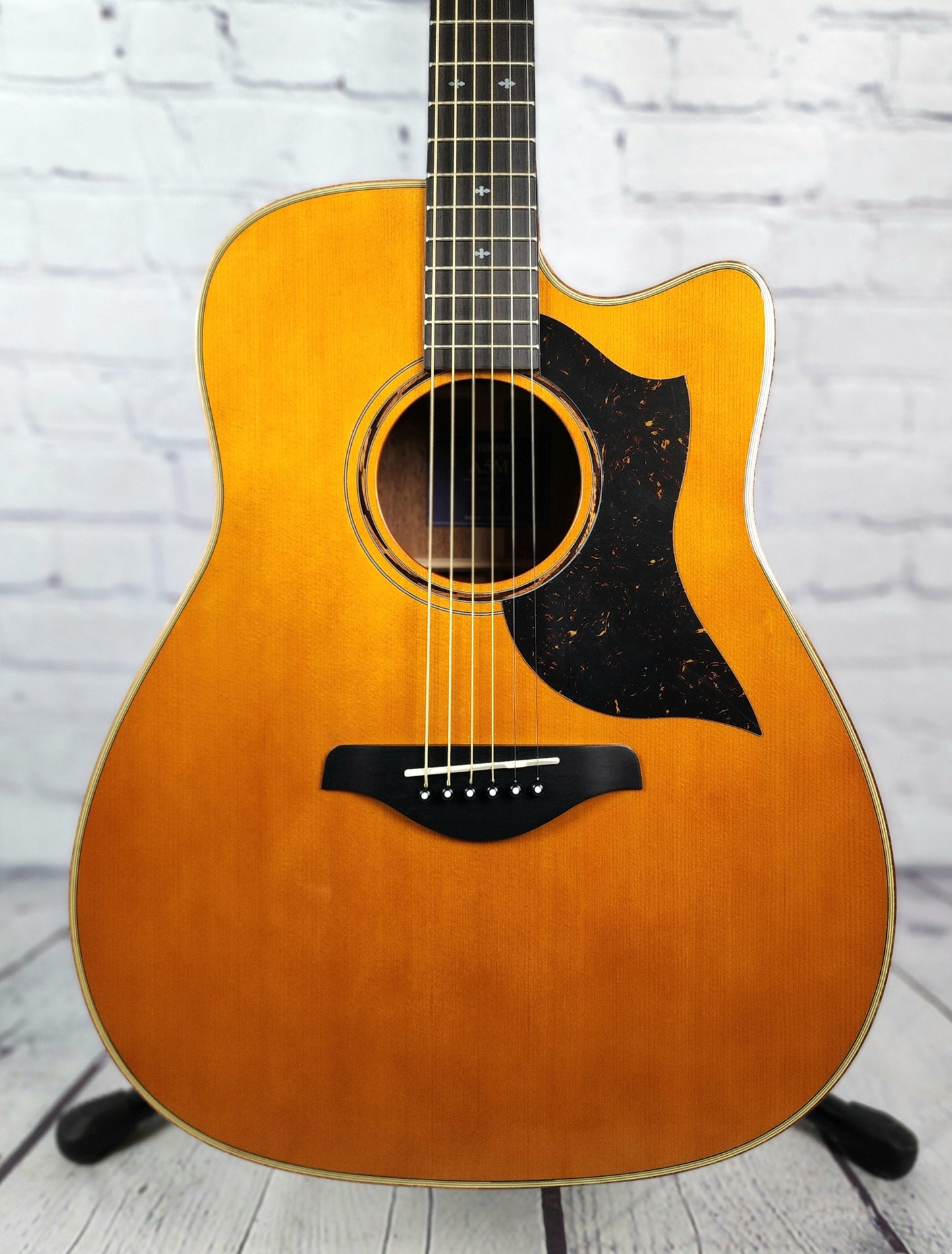 Yamaha A5M ARE VN Acoustic Guitar Mahogany Vintage Natural