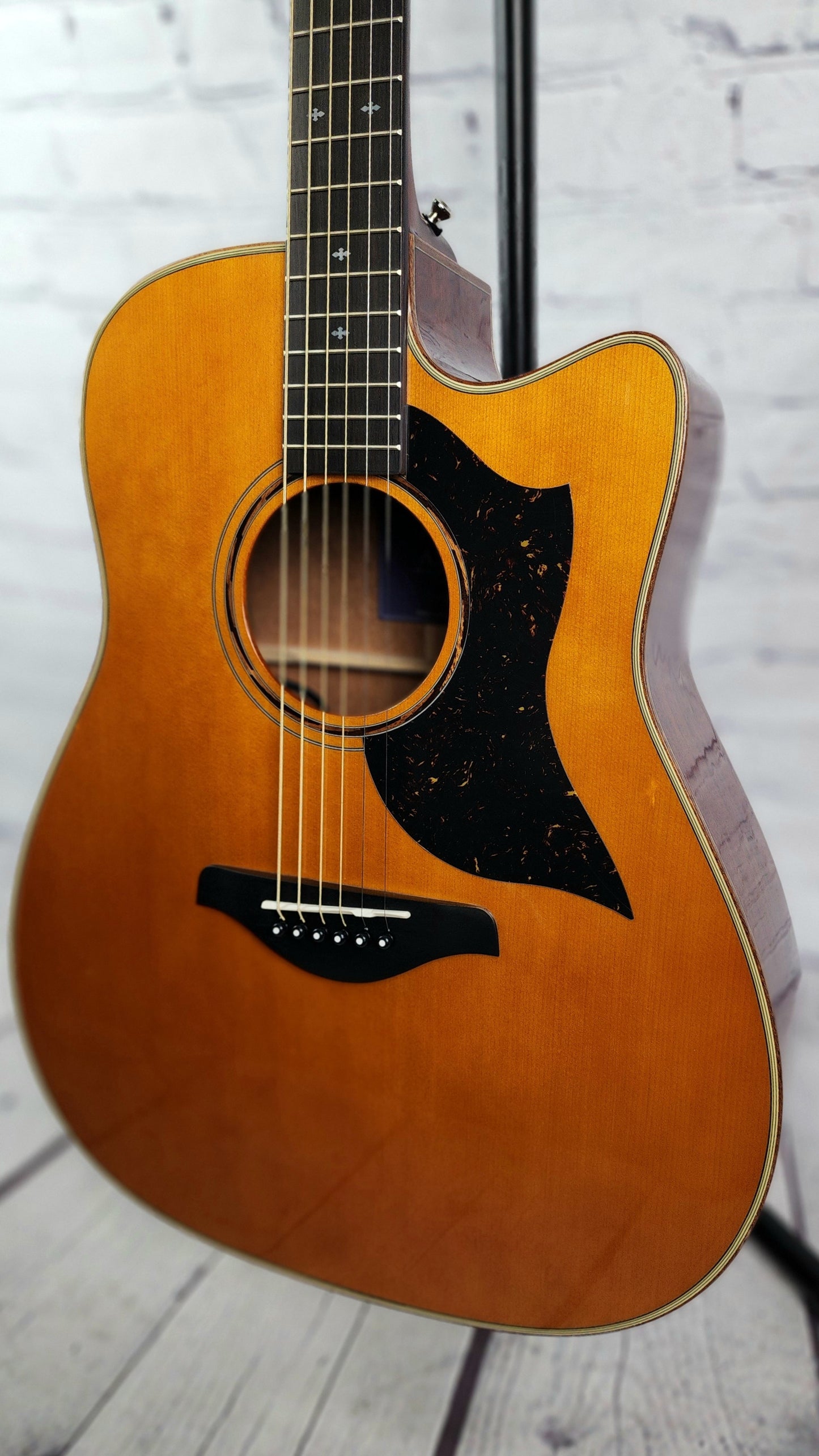 Yamaha A5M ARE VN Acoustic Guitar Mahogany Vintage Natural