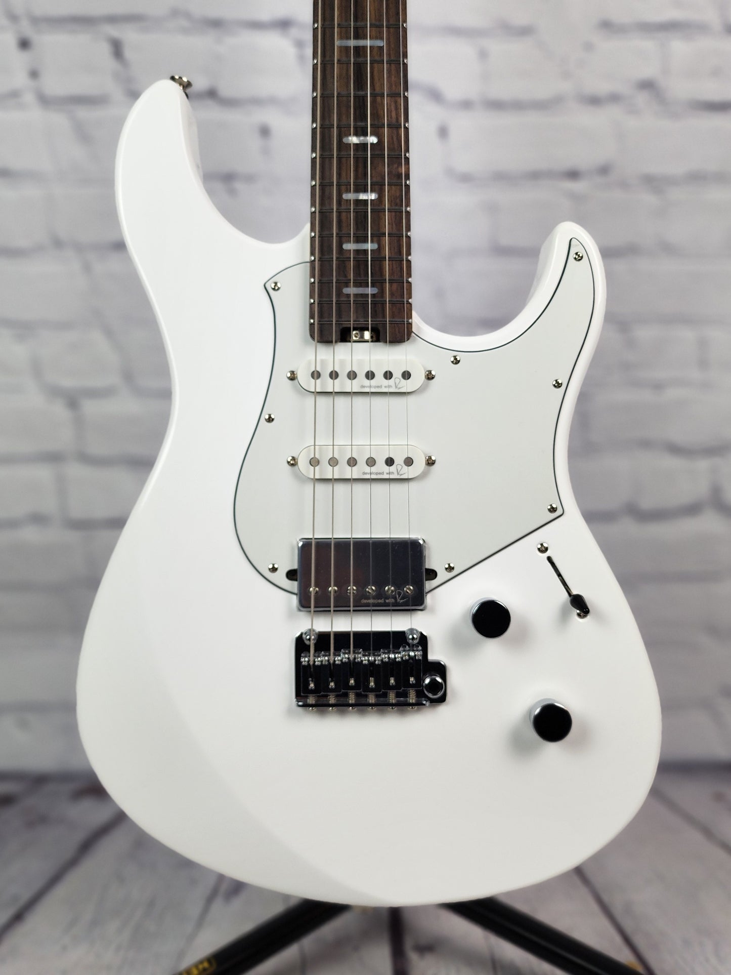 Yamaha Pacifica Standard Plus PACS+12 SWH Electric Guitar Rosewood Shell White