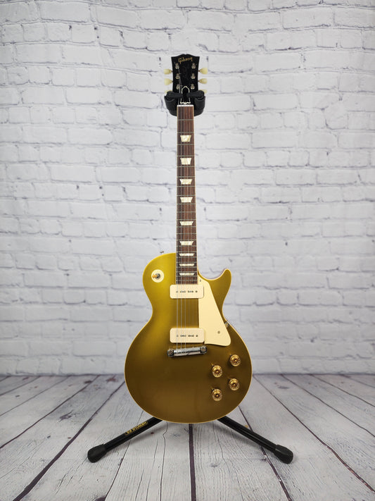 USED Gibson Custom Shop Les Paul R4 1954 VOS Reissue Electric Guitar Gold Top